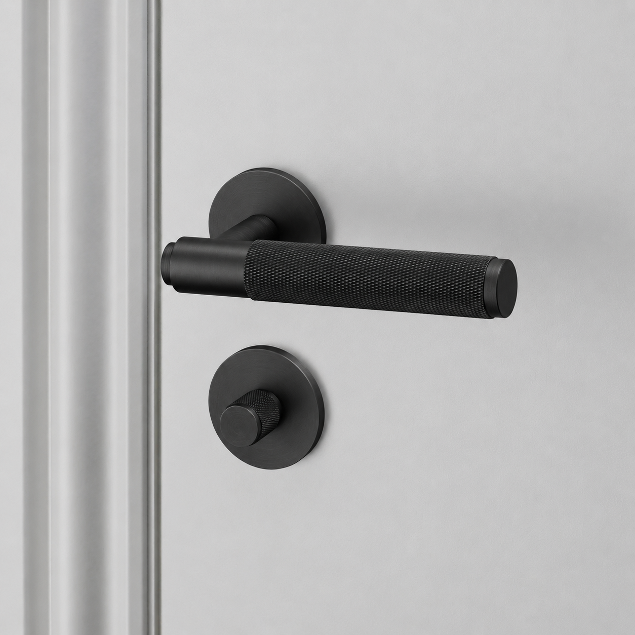 DOOR HANDLE / CROSS + THUMBTURN LOCK (38MM) BUNDLE