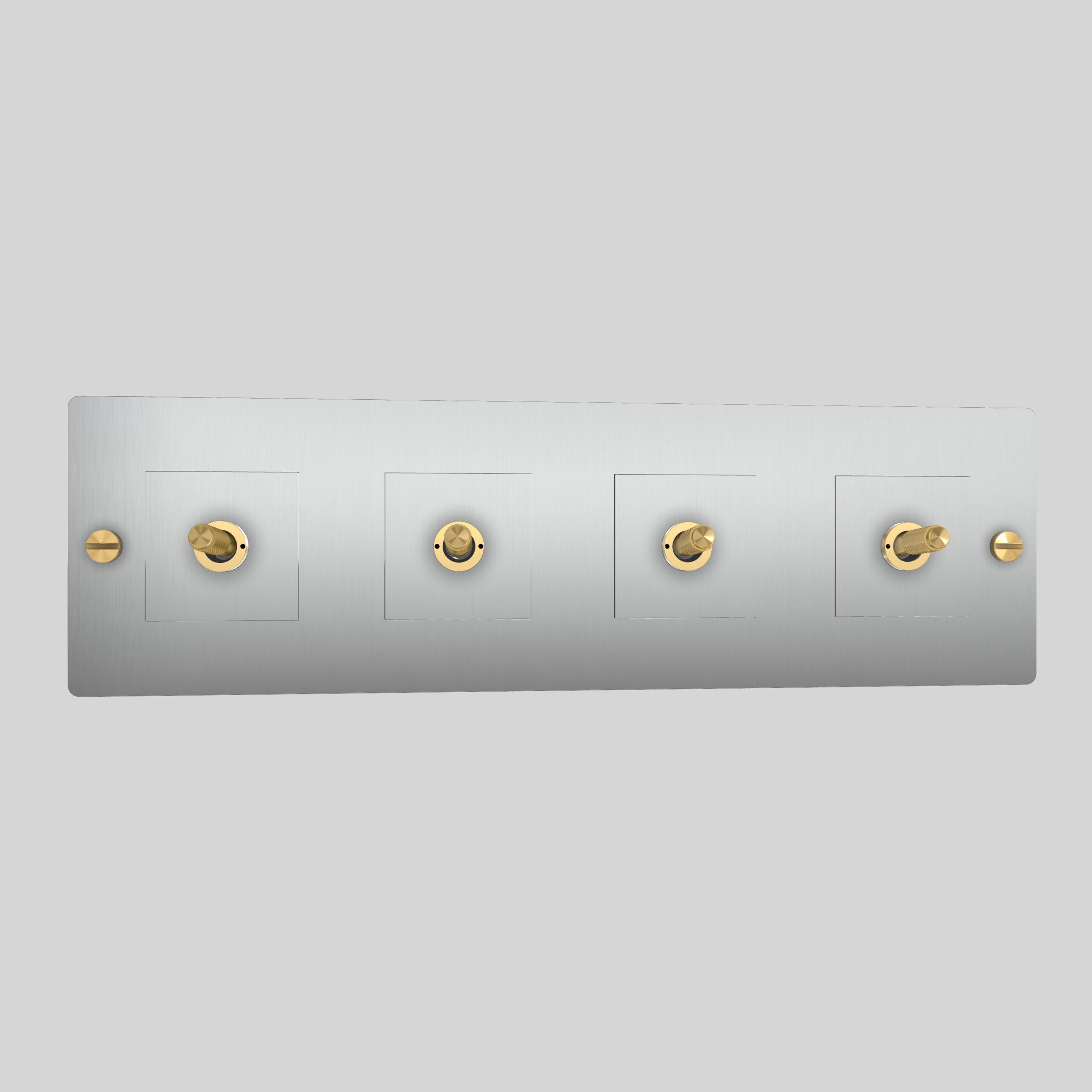 4G TOGGLE / WITHOUT LOGO / STEEL / BRASS