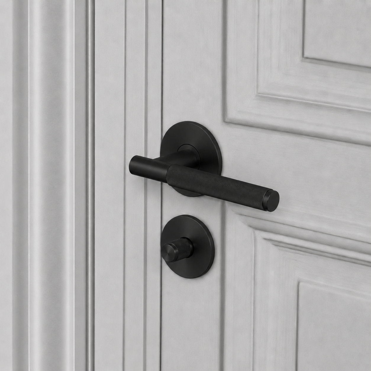 DOOR HANDLE / LINEAR + THUMBTURN LOCK (38MM) BUNDLE