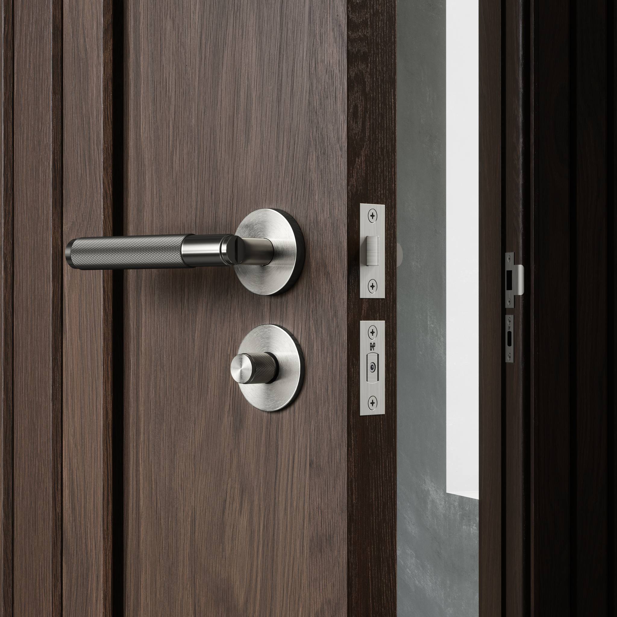 DOOR HANDLE / UNSPRUNG / CROSS (30MM)