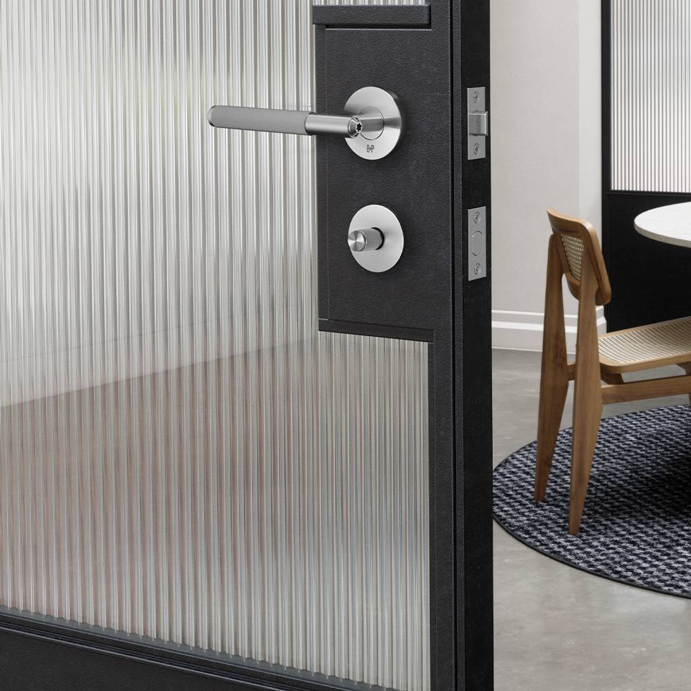 DOOR HANDLE SET / LINEAR / SPRUNG