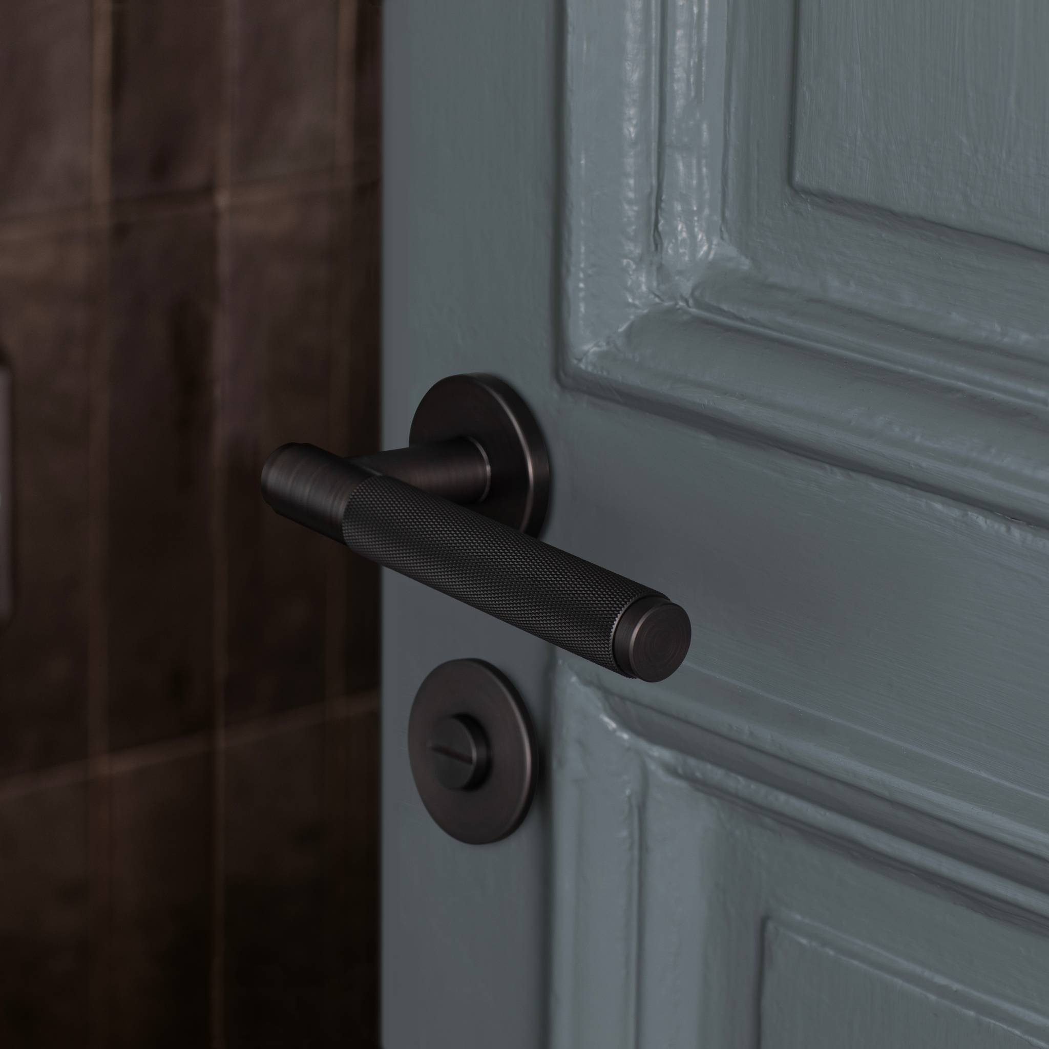 DOOR HANDLE / UNSPRUNG / CROSS (30MM)