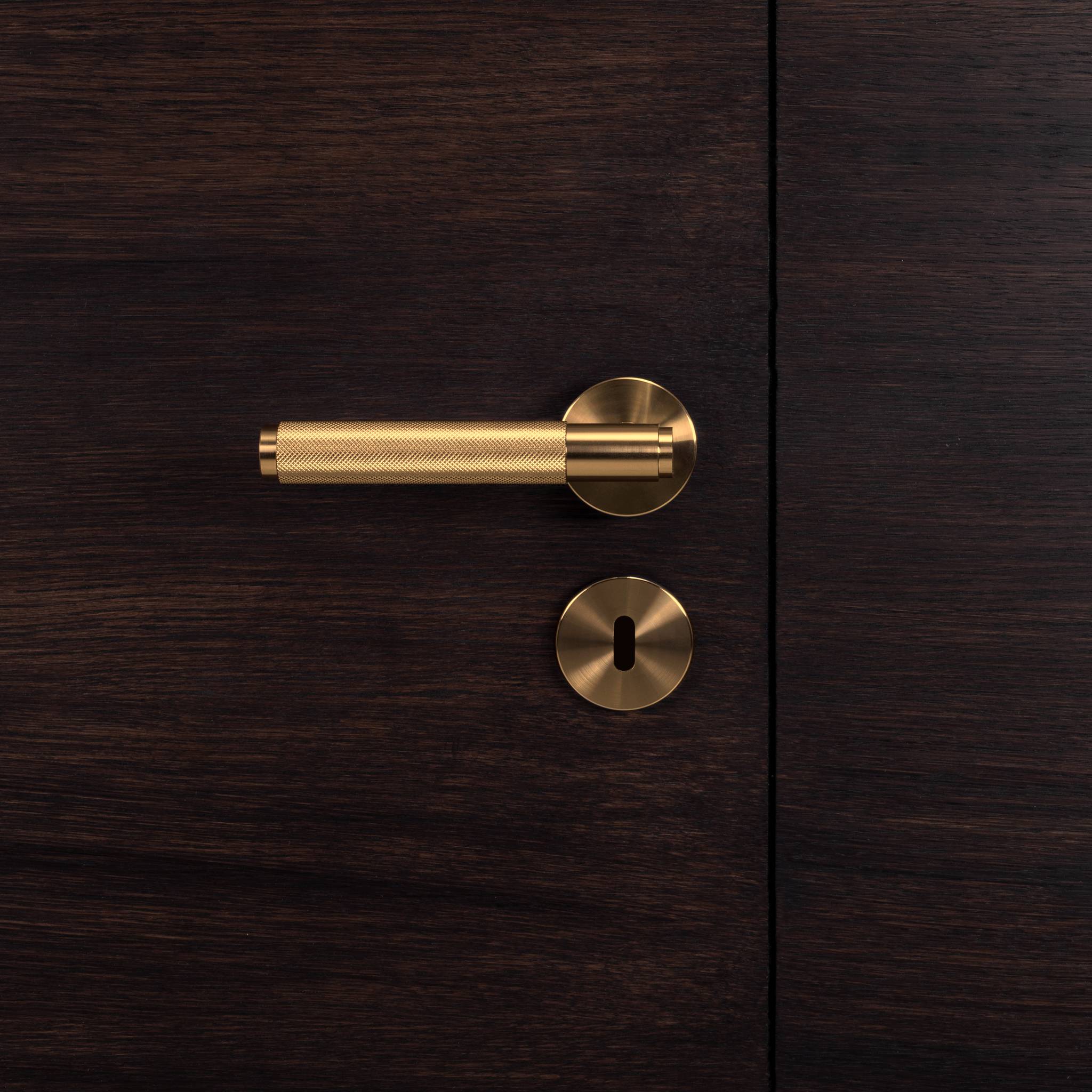 DOOR HANDLE / UNSPRUNG / CROSS (30MM)