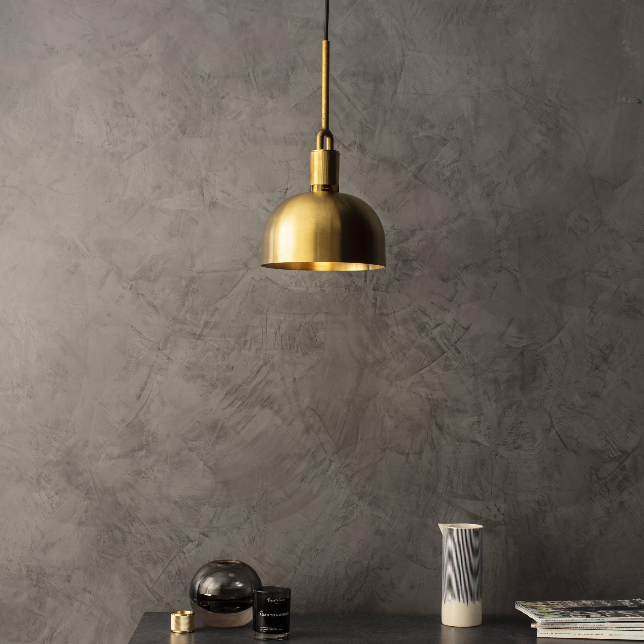 FORKED PENDANT / LINEAR / SHADE / MEDIUM