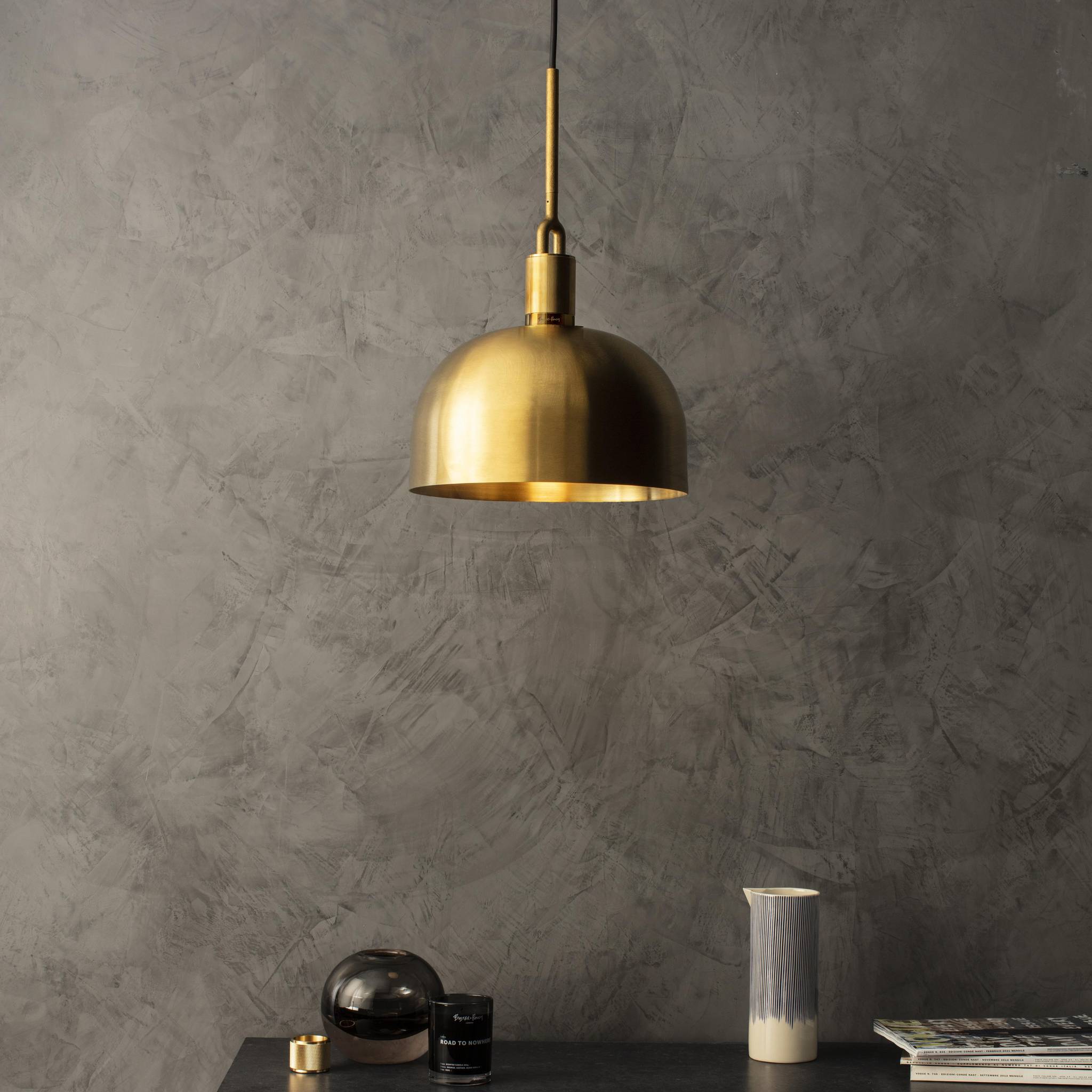 FORKED PENDANT / LINEAR / SHADE / MEDIUM