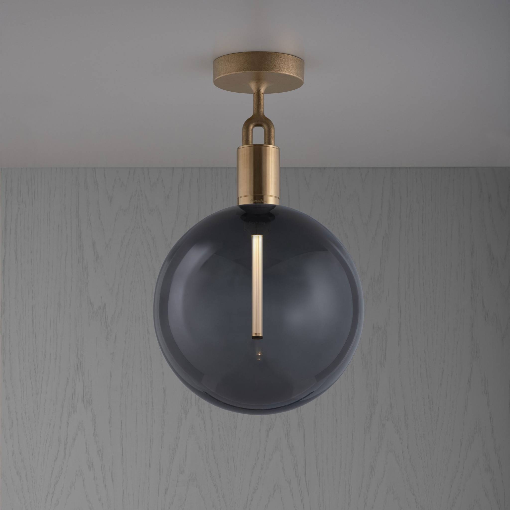 FORKED CEILING / LINEAR / GLOBE / SMOKED / LARGE
