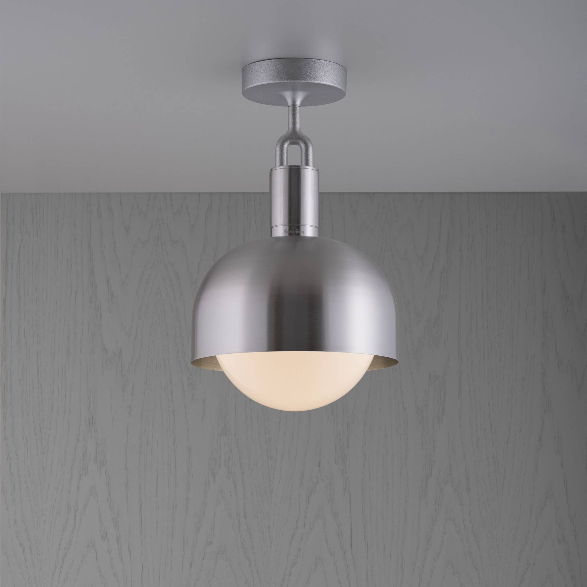FORKED CEILING / LINEAR / SHADE / GLOBE / OPAL / MEDIUM