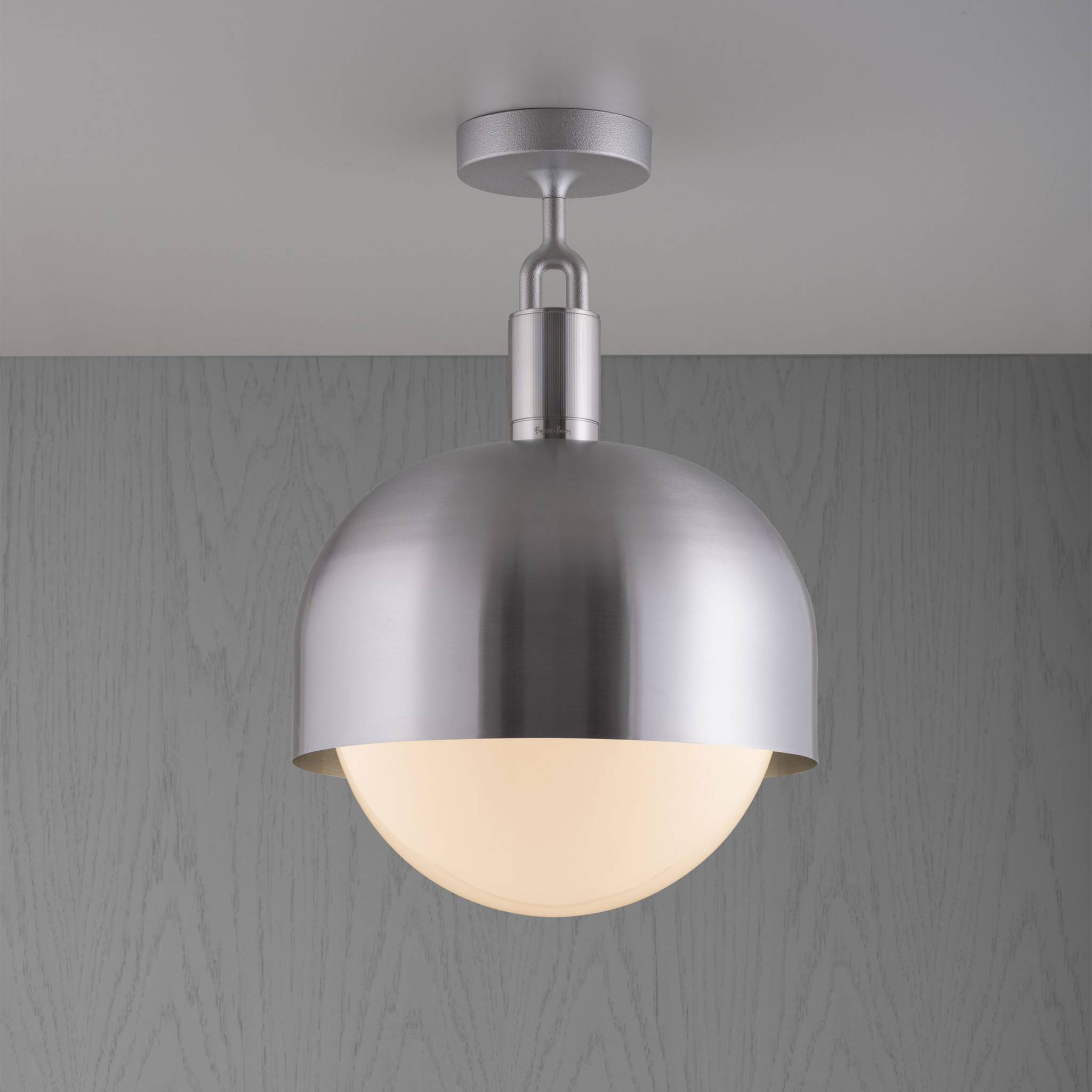 FORKED CEILING / LINEAR / SHADE / GLOBE / OPAL / LARGE