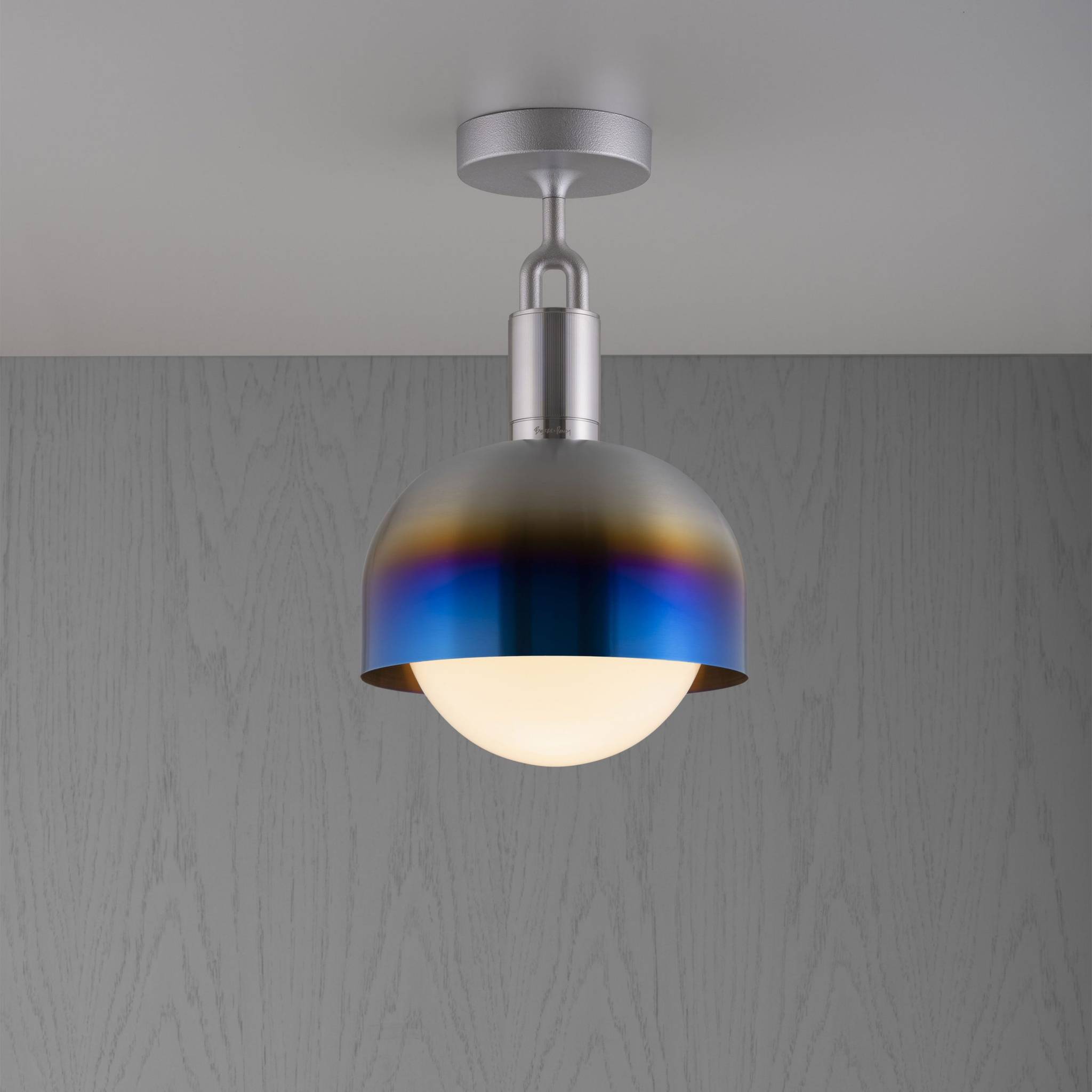 FORKED CEILING / LINEAR / SHADE / GLOBE / OPAL / MEDIUM