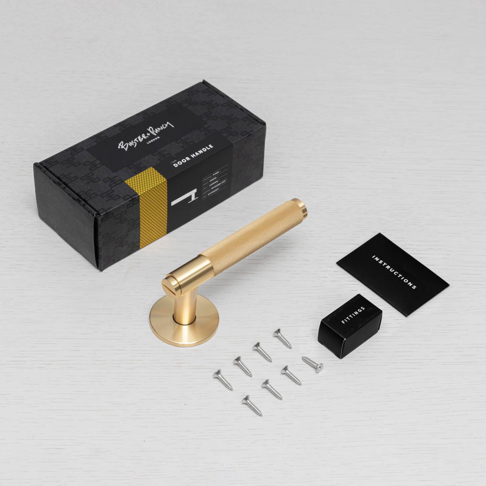 DOOR HANDLE / FIXED / SINGLE-SIDED / CROSS