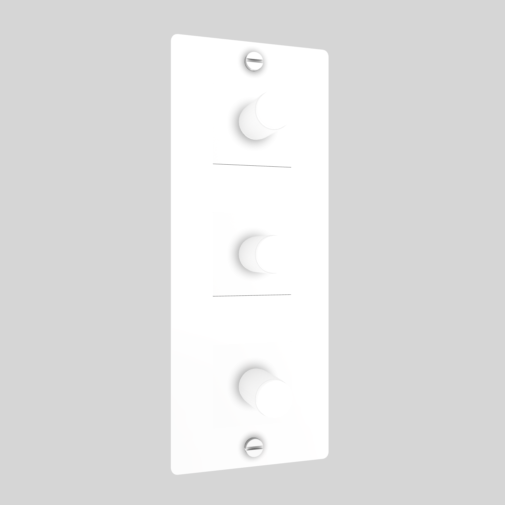 3G DIMMER / VERTICAL / 250W / WITHOUT LOGO / WHITE / WHITE
