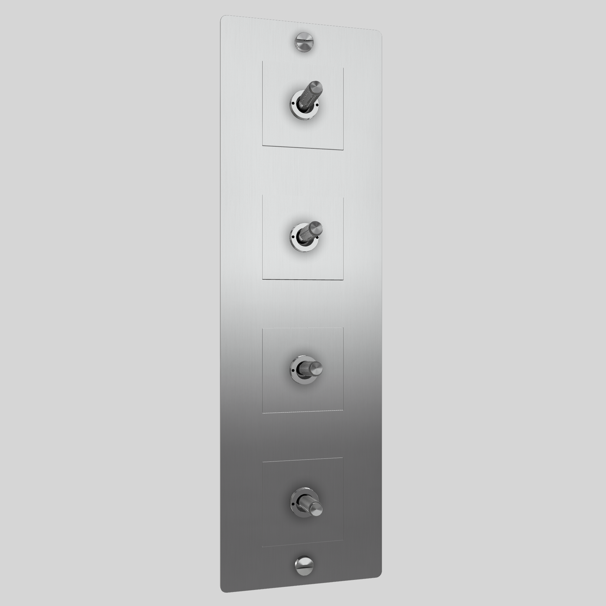 4G TOGGLE / VERTICAL / WITHOUT LOGO / STEEL / STEEL