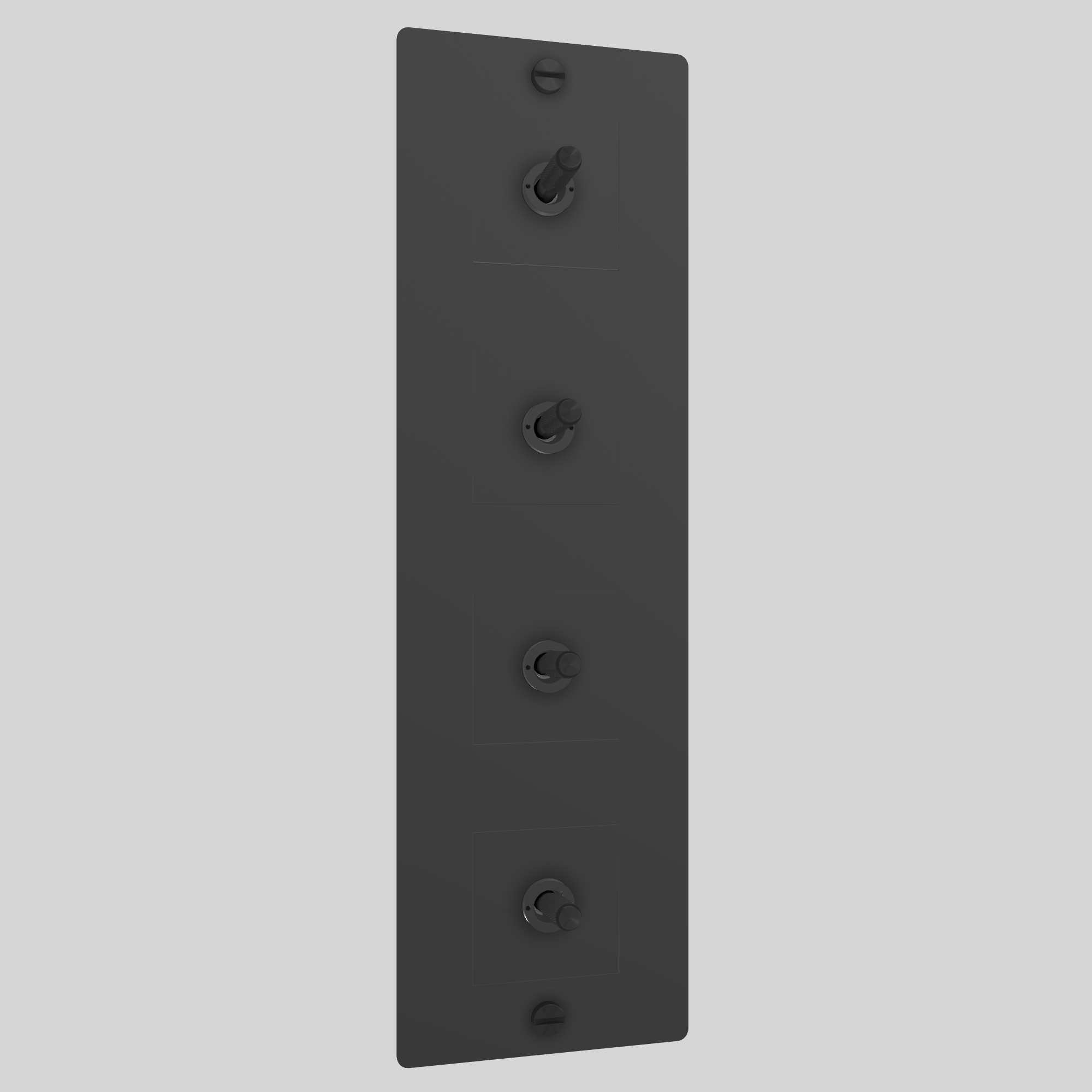 4G TOGGLE / VERTICAL / WITHOUT LOGO / BLACK / BLACK