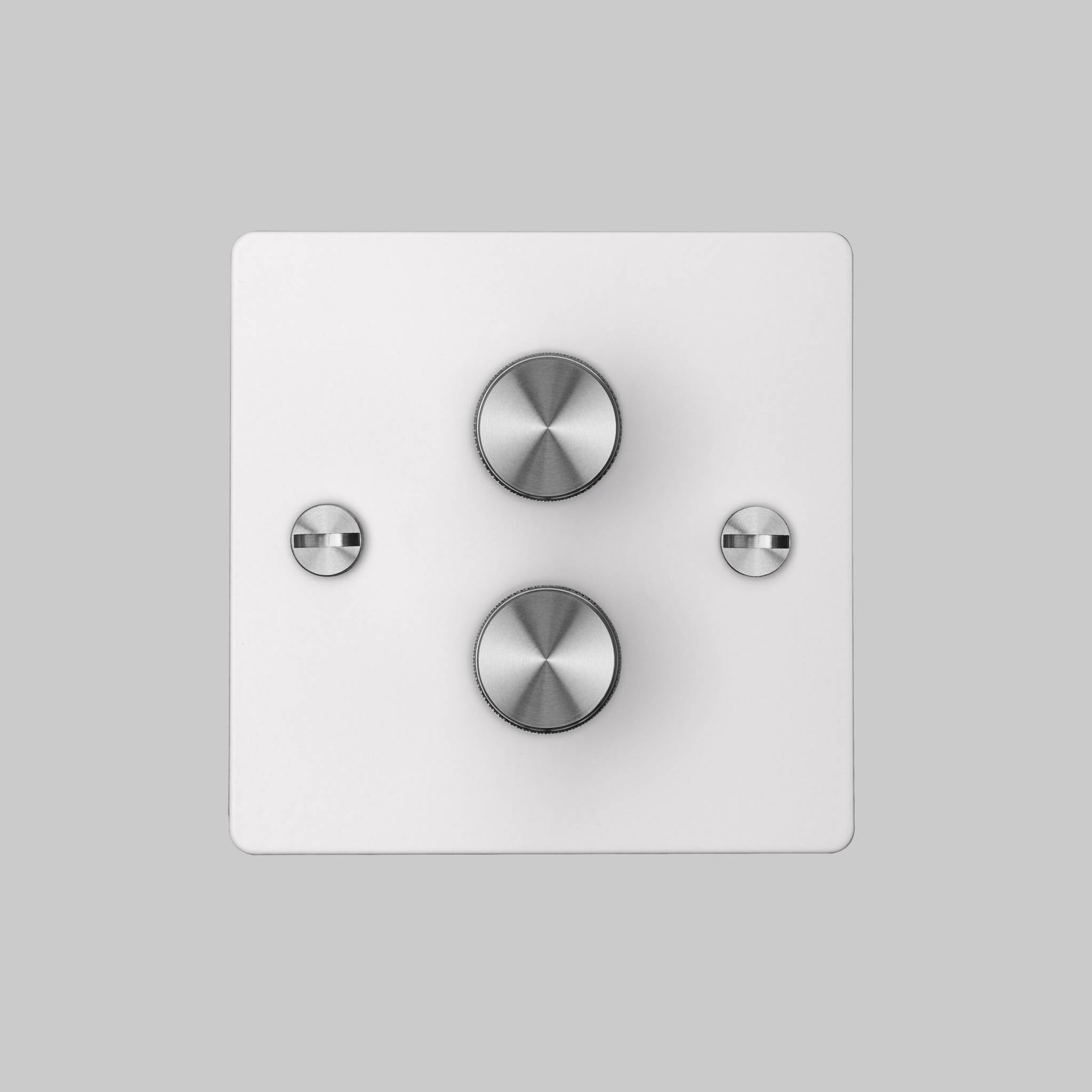 2G DIMMER / 120W / CROSS / WHITE