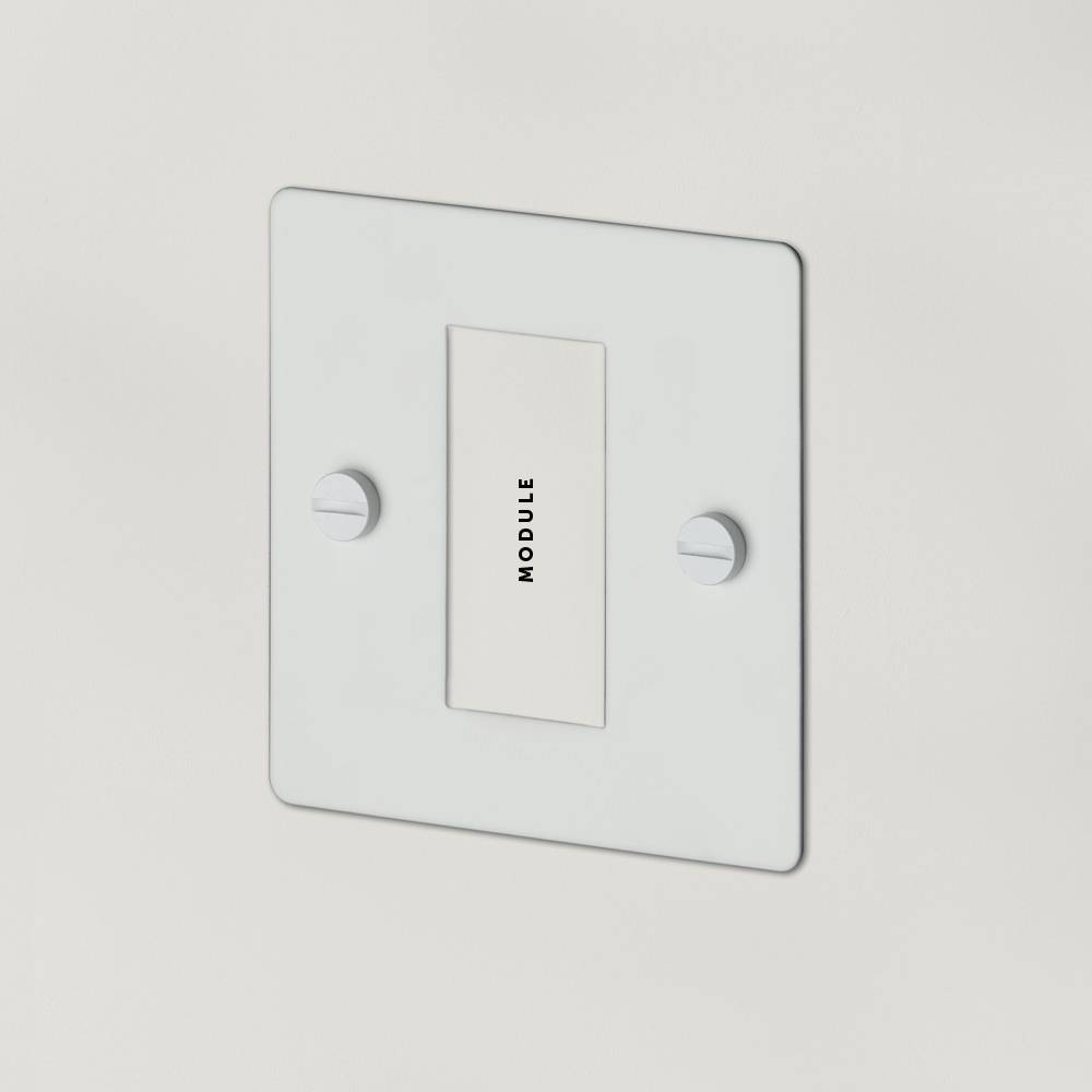 1G EURO PLATE / 1 MODULE