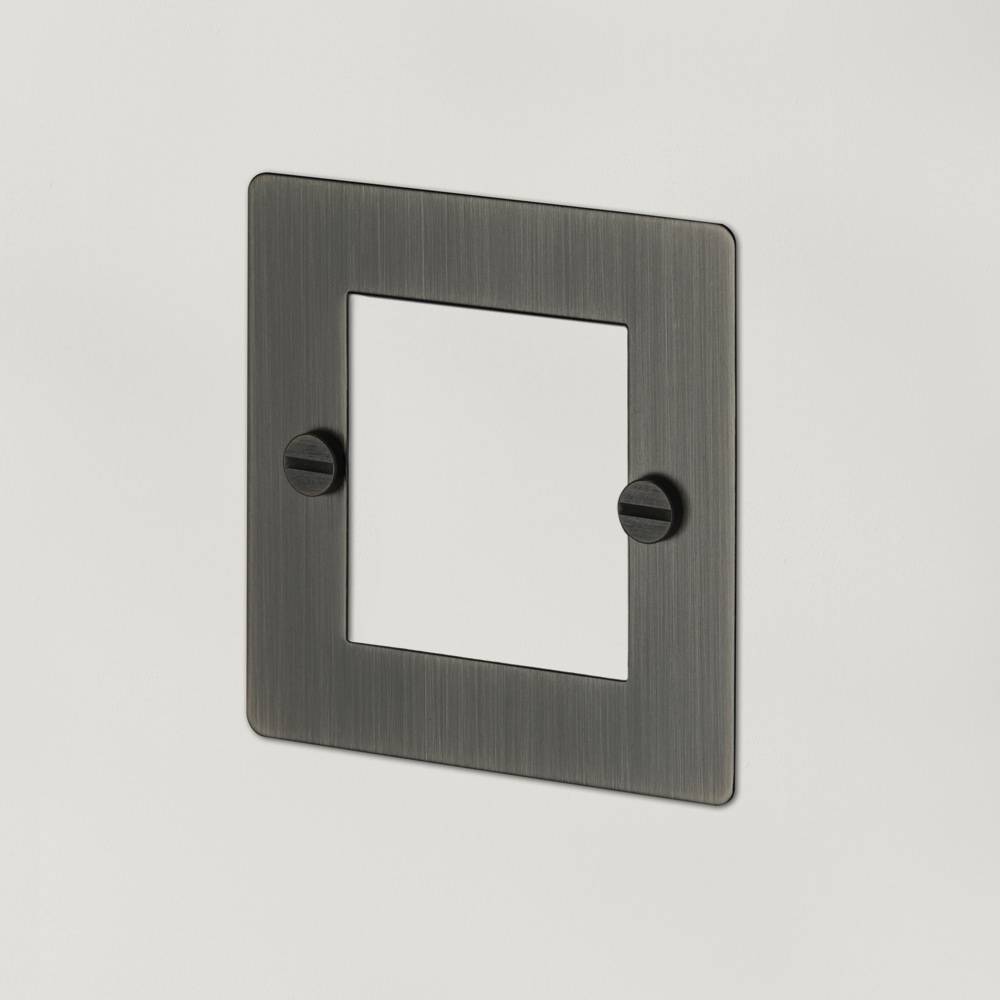 1G EURO PLATE / 2 MODULE