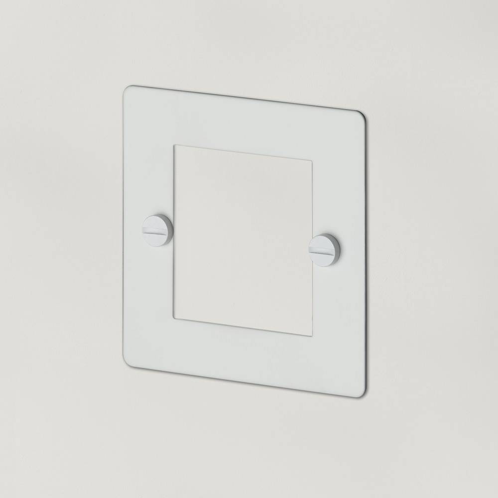 1G EURO PLATE / 2 MODULE