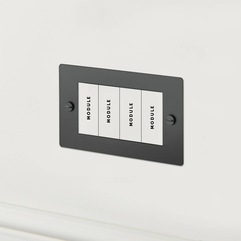 2G EURO PLATE / 4 MODULE