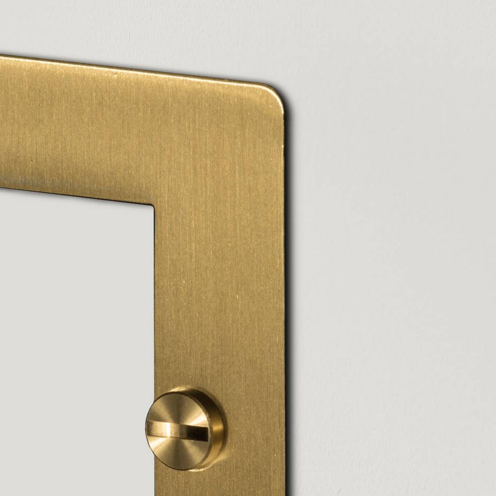 2G EURO PLATE / 4 MODULE