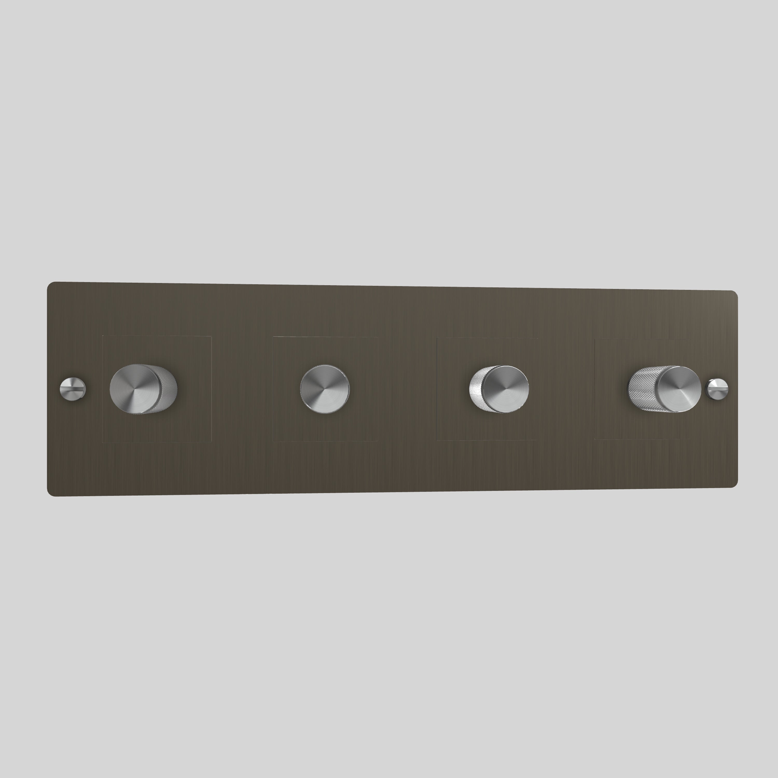 4G DIMMER / 250W / WITHOUT LOGO /  SMOKED BRONZE / STEEL