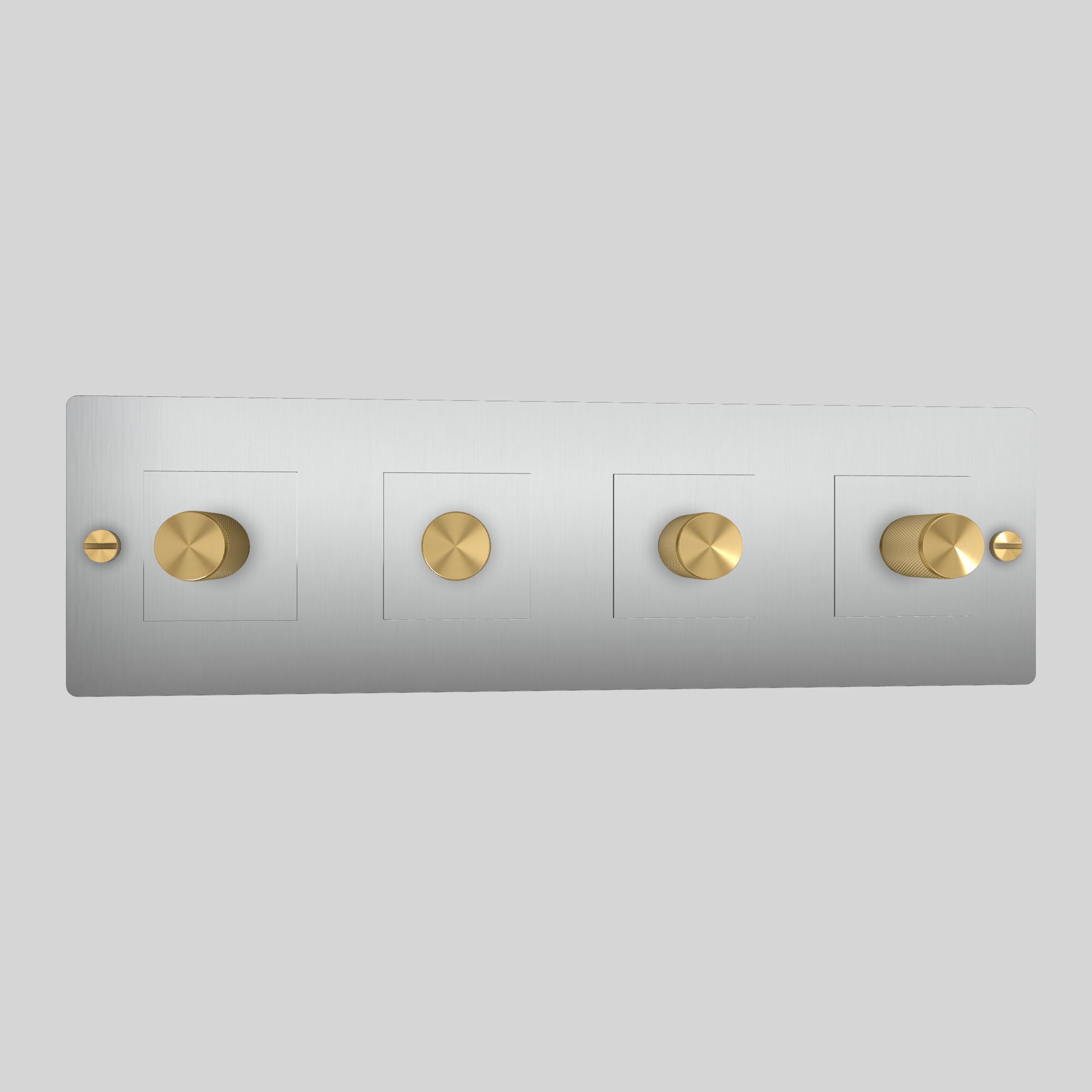 4G DIMMER / 250W / WITHOUT LOGO / STEEL / BRASS