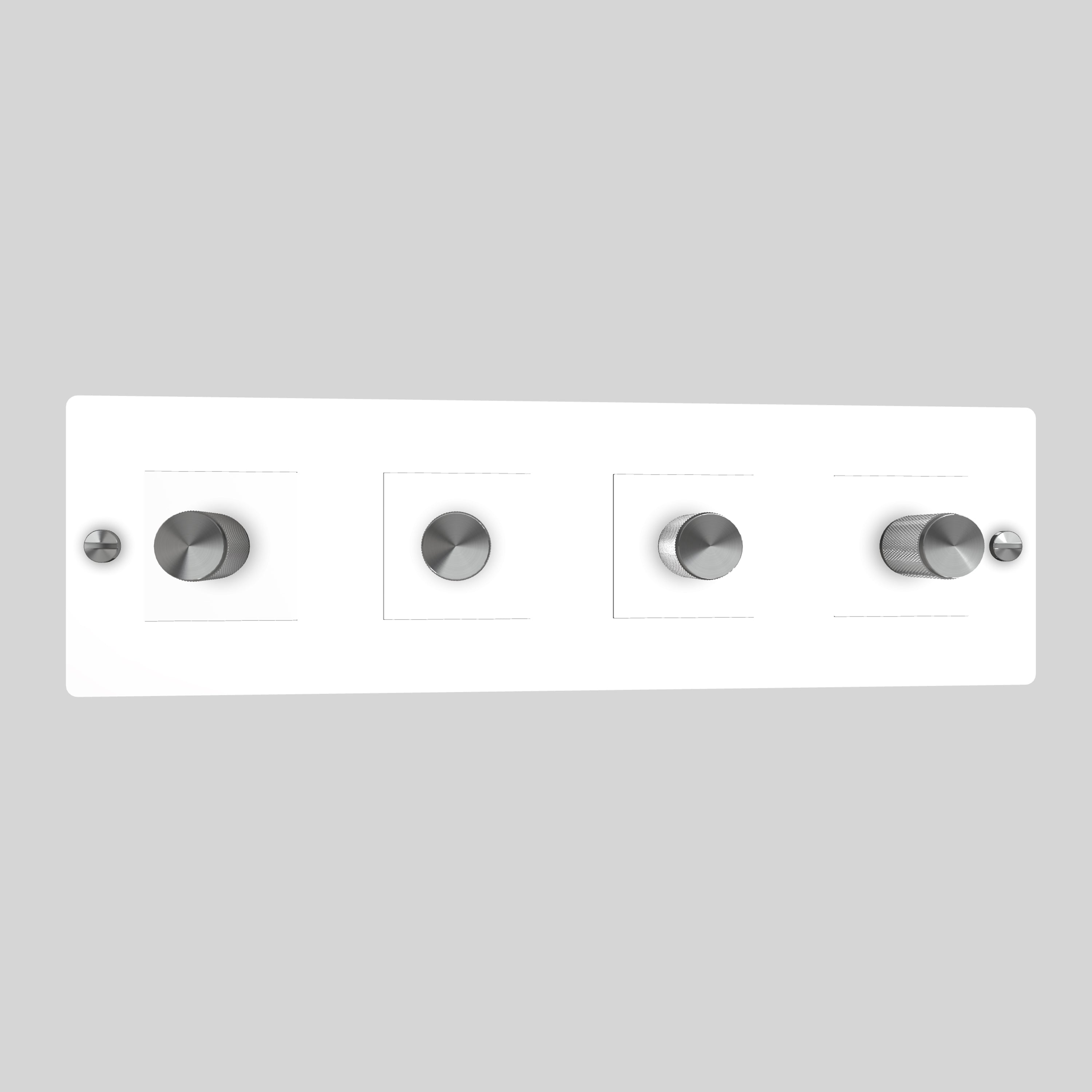 4G DIMMER / 250W / WITHOUT LOGO / WHITE / STEEL