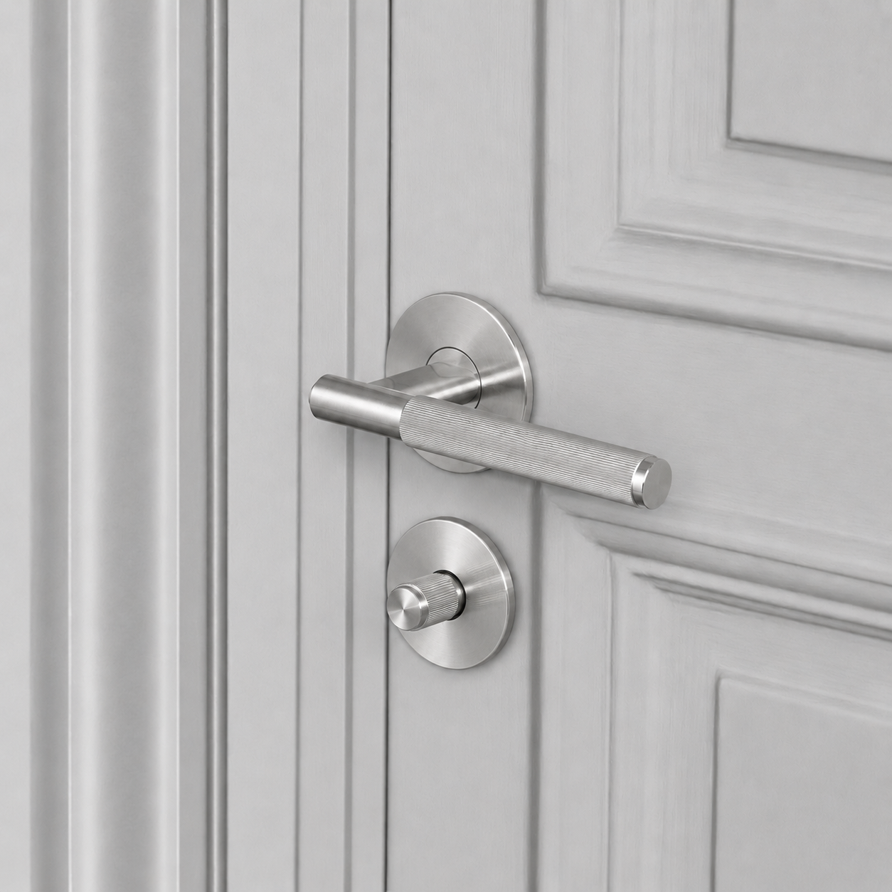 DOOR HANDLE / LINEAR + THUMBTURN LOCK (38MM) BUNDLE