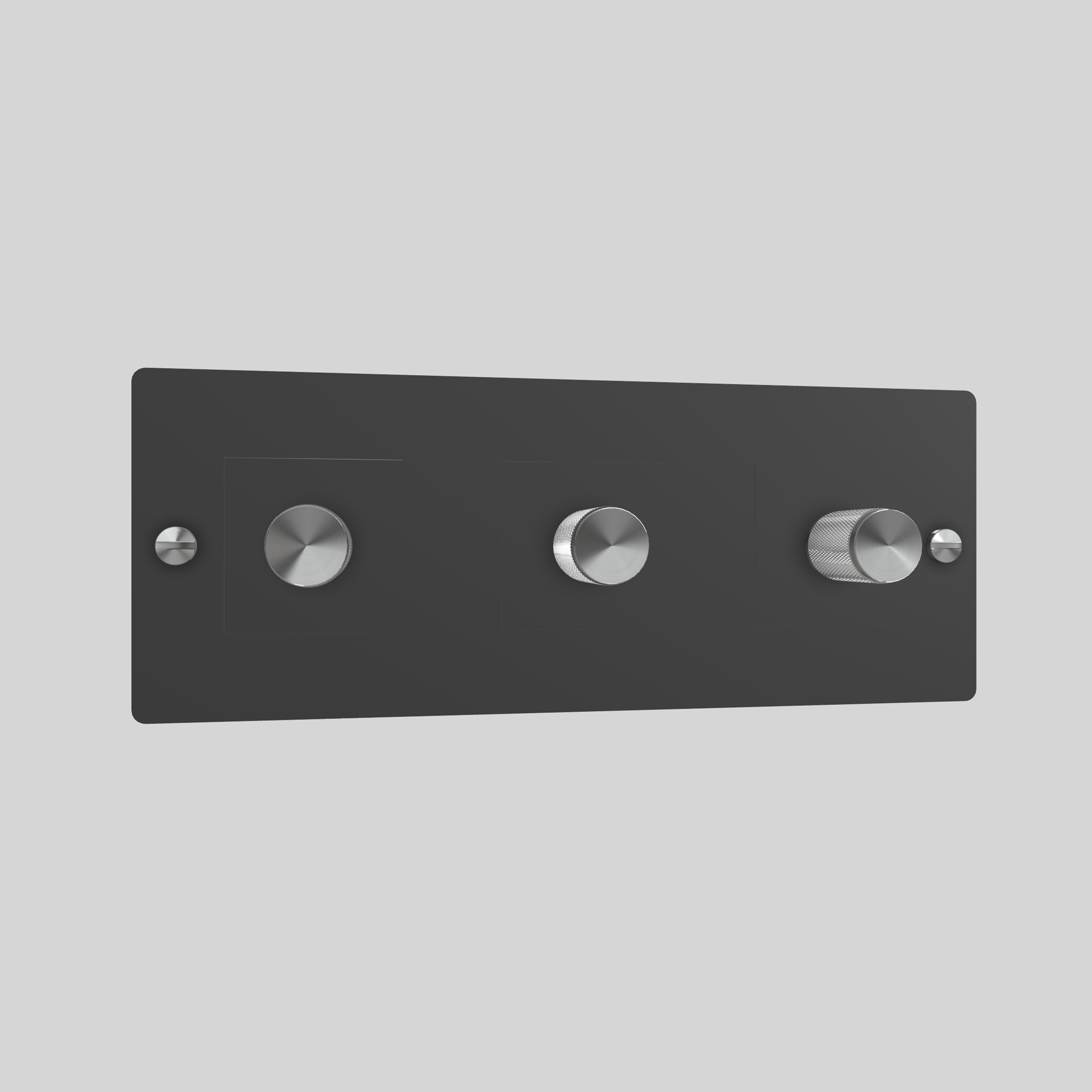 3G DIMMER / 250W / WITHOUT LOGO / BLACK / STEEL