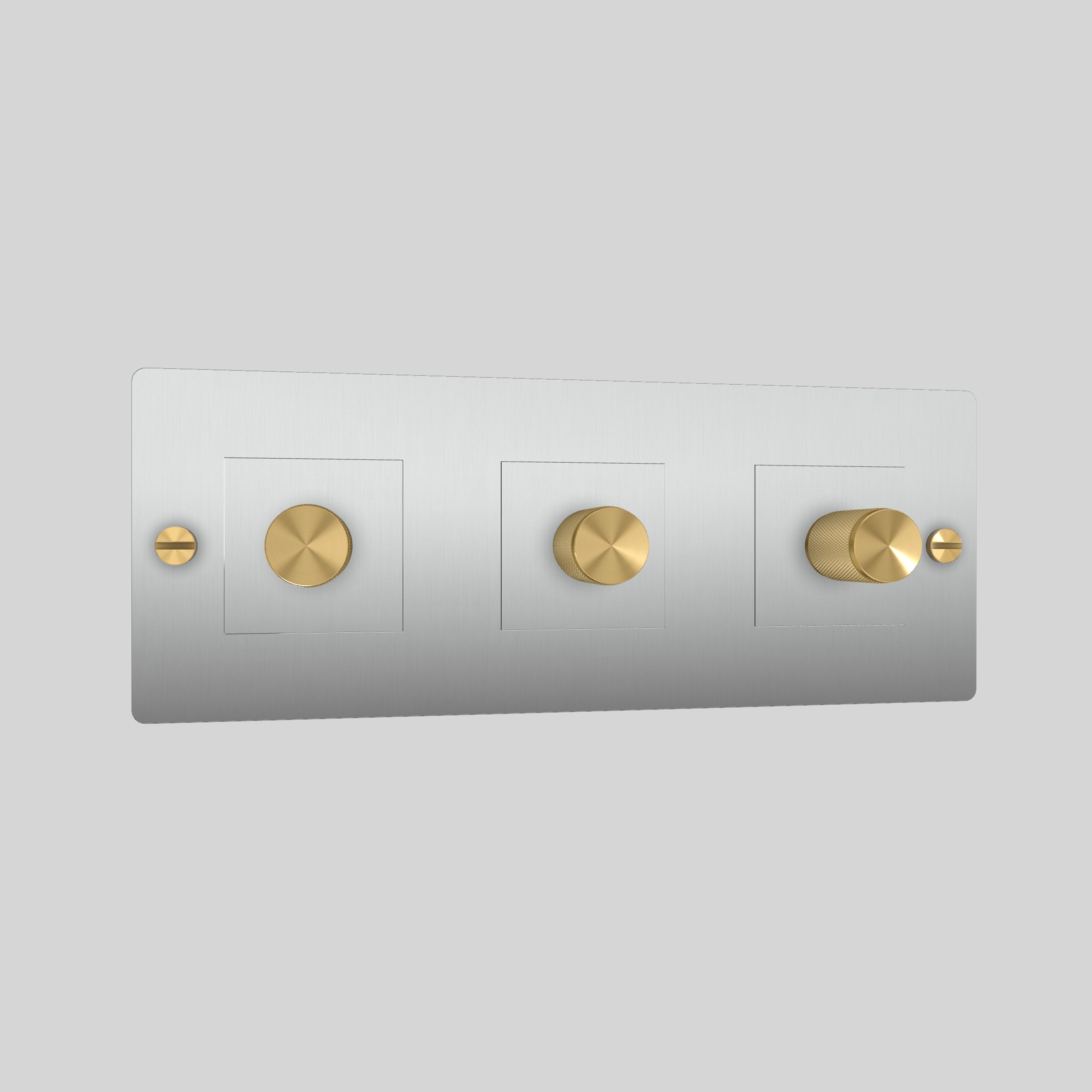 3G DIMMER / 250W / WITHOUT LOGO / STEEL / BRASS