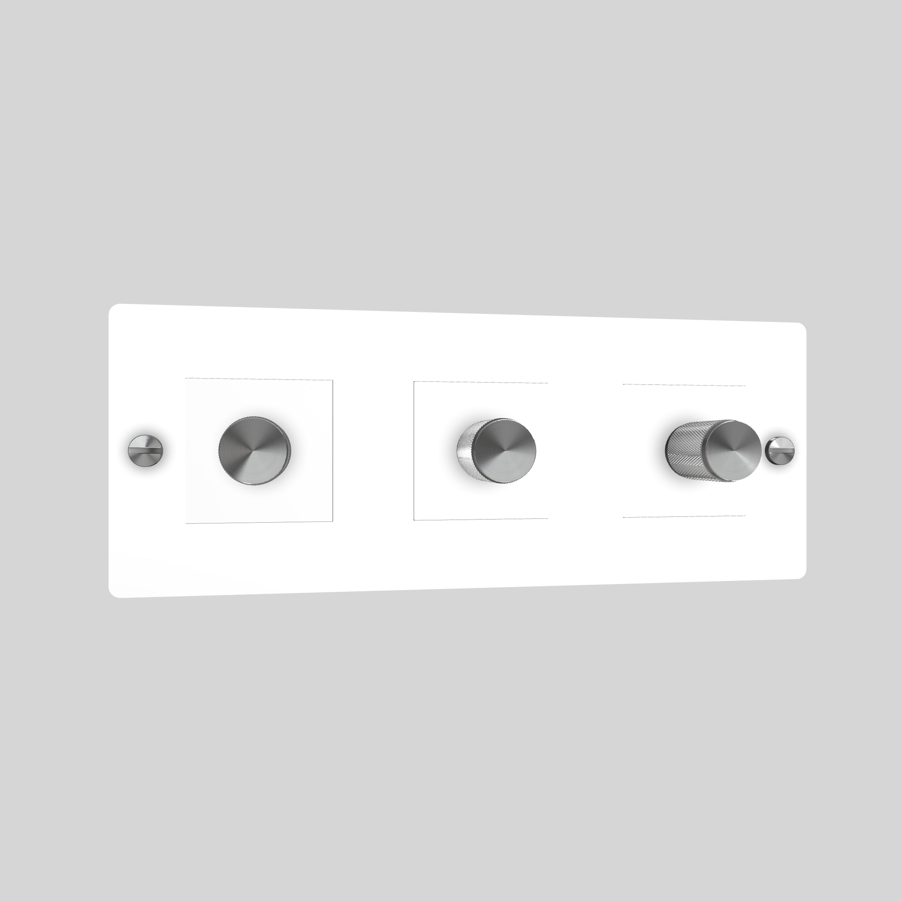 3G DIMMER / 250W / WITHOUT LOGO / WHITE / STEEL
