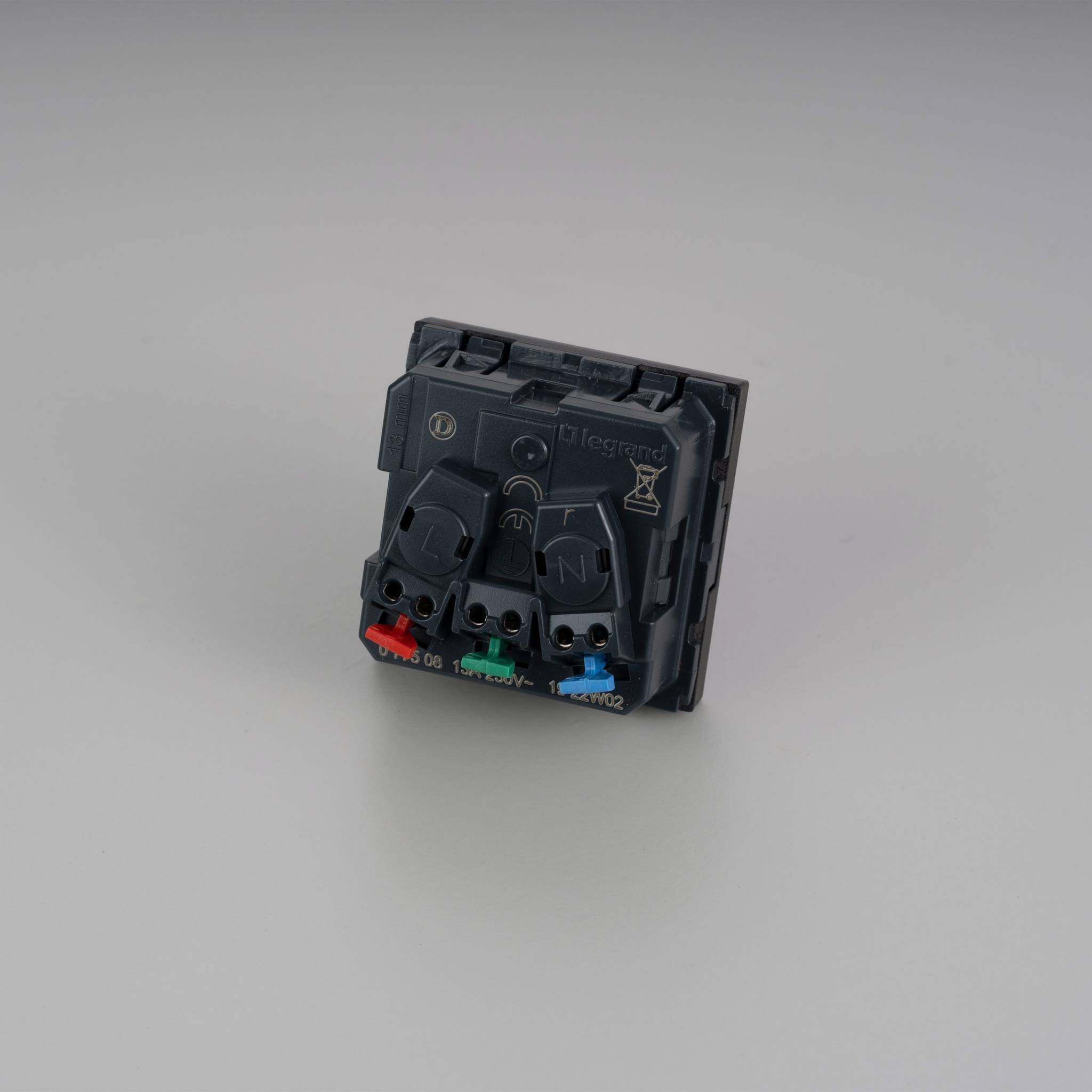 DANISH SOCKET MODULE / TYPE K / 45 MM