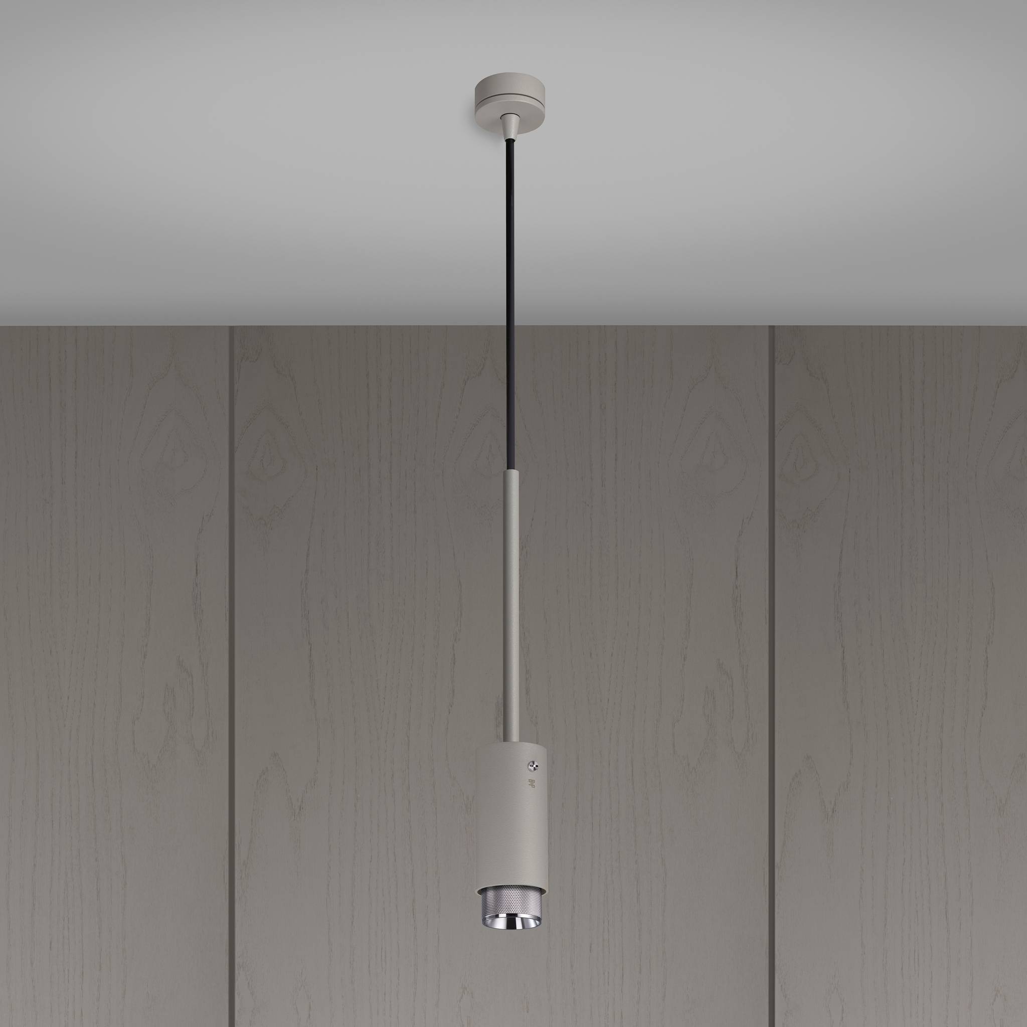 EXHAUST PENDANT / CROSS / STONE