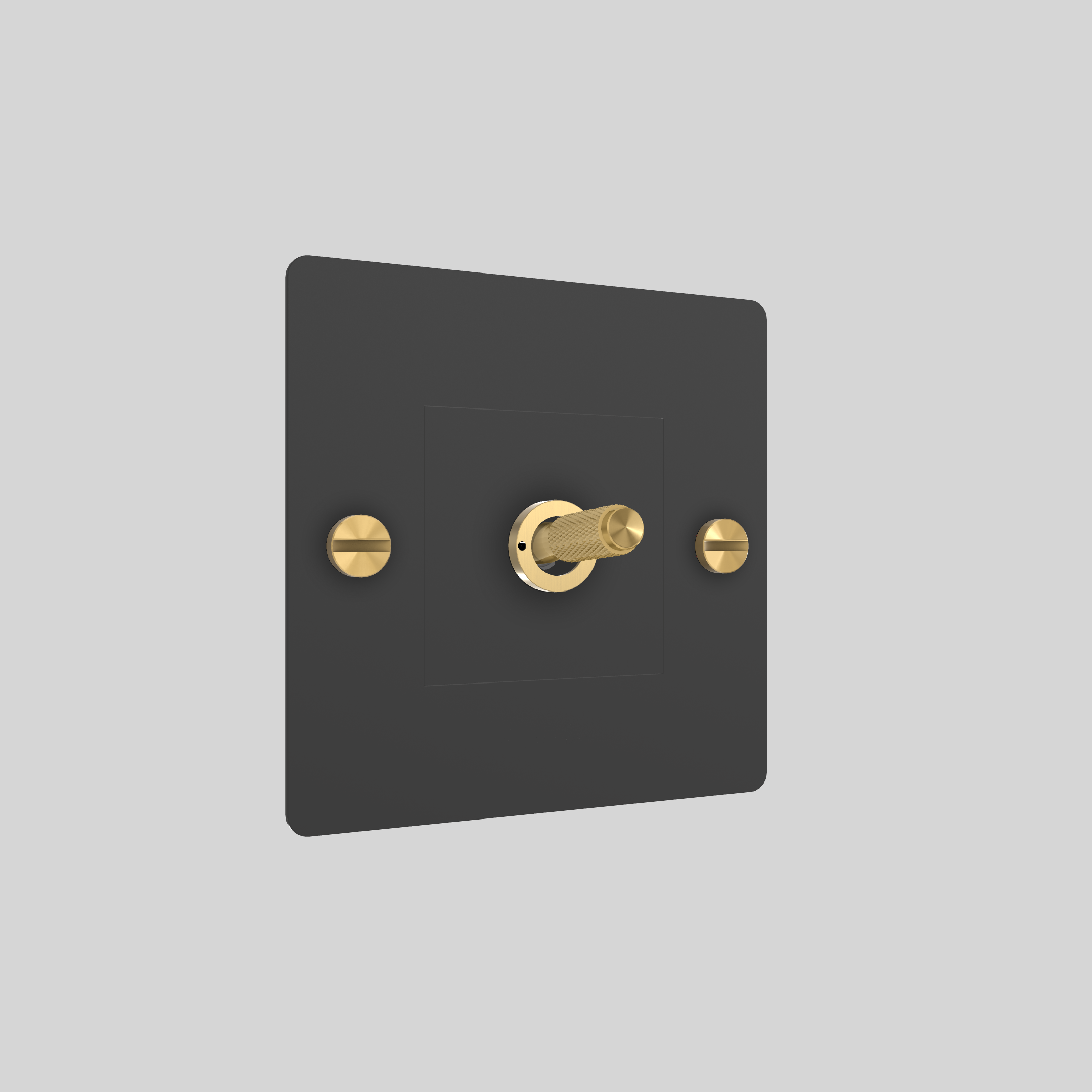 1G TOGGLE / WITHOUT LOGO / BLACK / BRASS