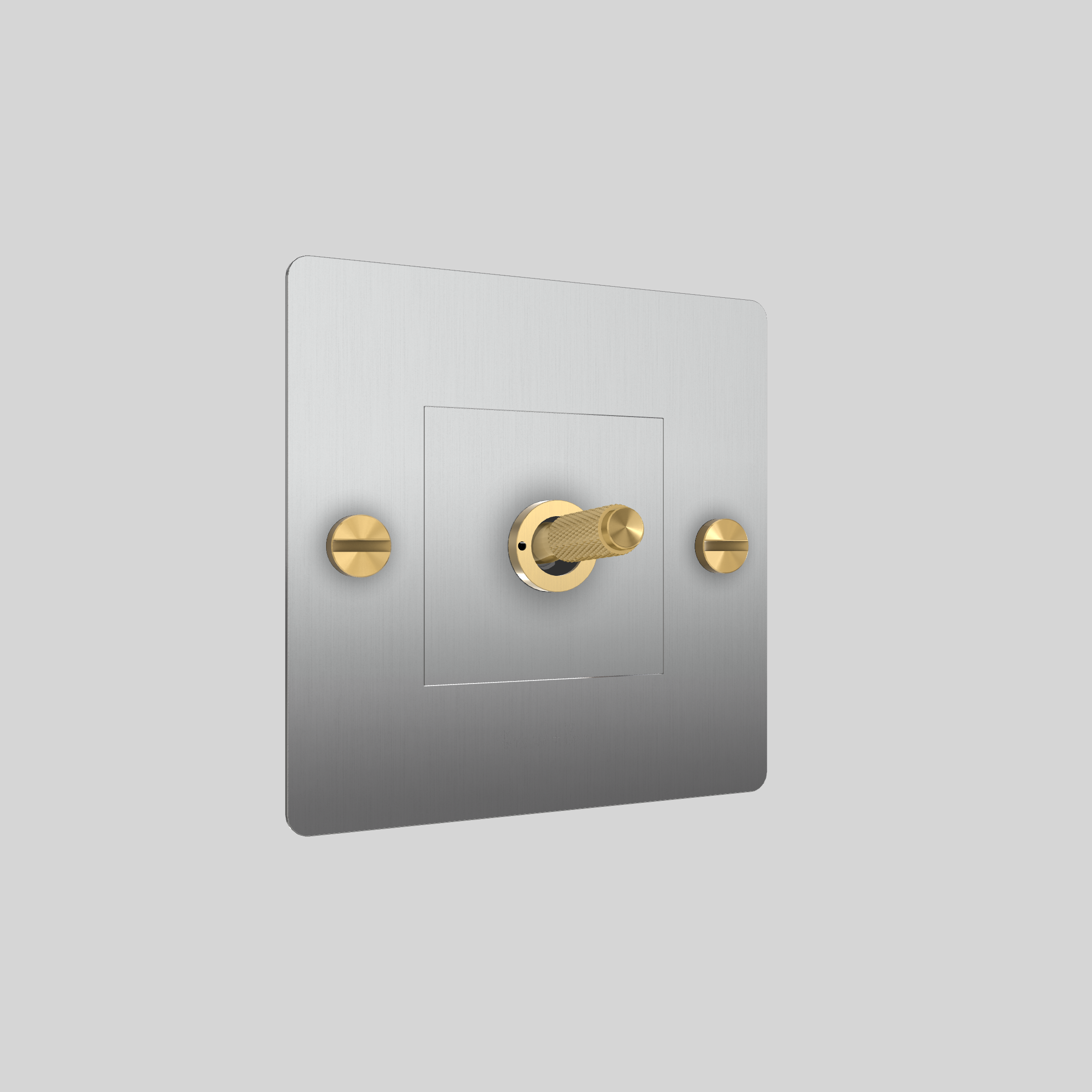 1G TOGGLE / WITHOUT LOGO / STEEL / BRASS