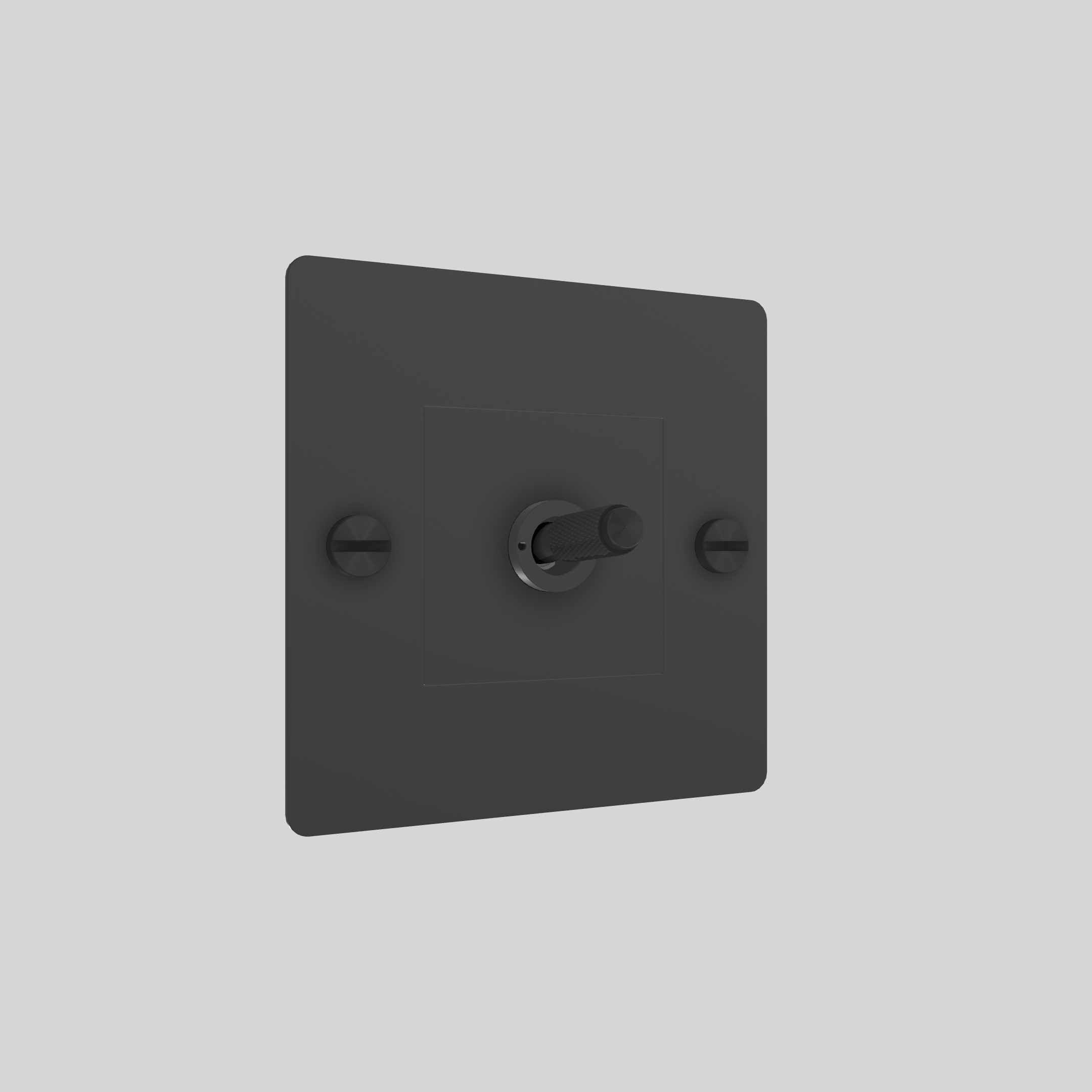 1G TOGGLE / RETRACTIVE / WITHOUT LOGO / BLACK / BLACK