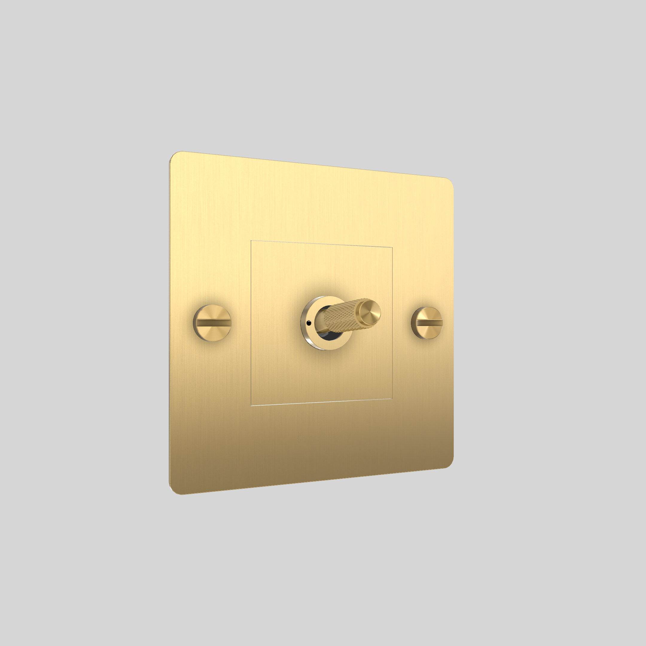 1G TOGGLE / RETRACTIVE / WITHOUT LOGO / BRASS / BRASS