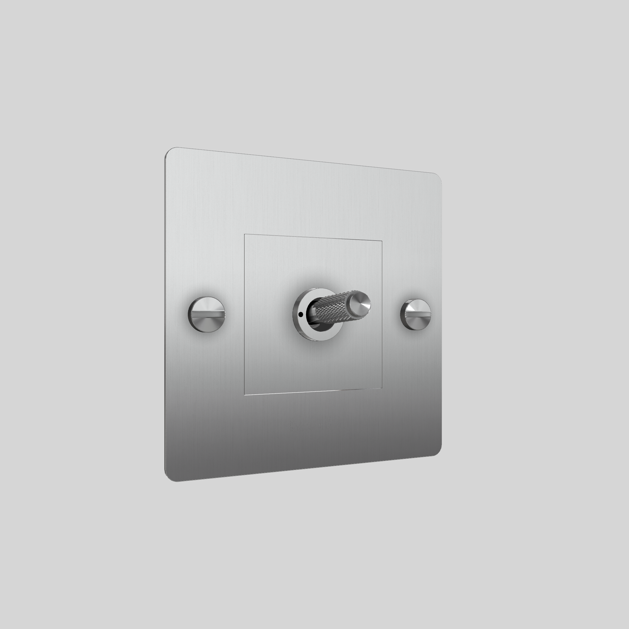 1G TOGGLE / RETRACTIVE / WITHOUT LOGO / STEEL / STEEL