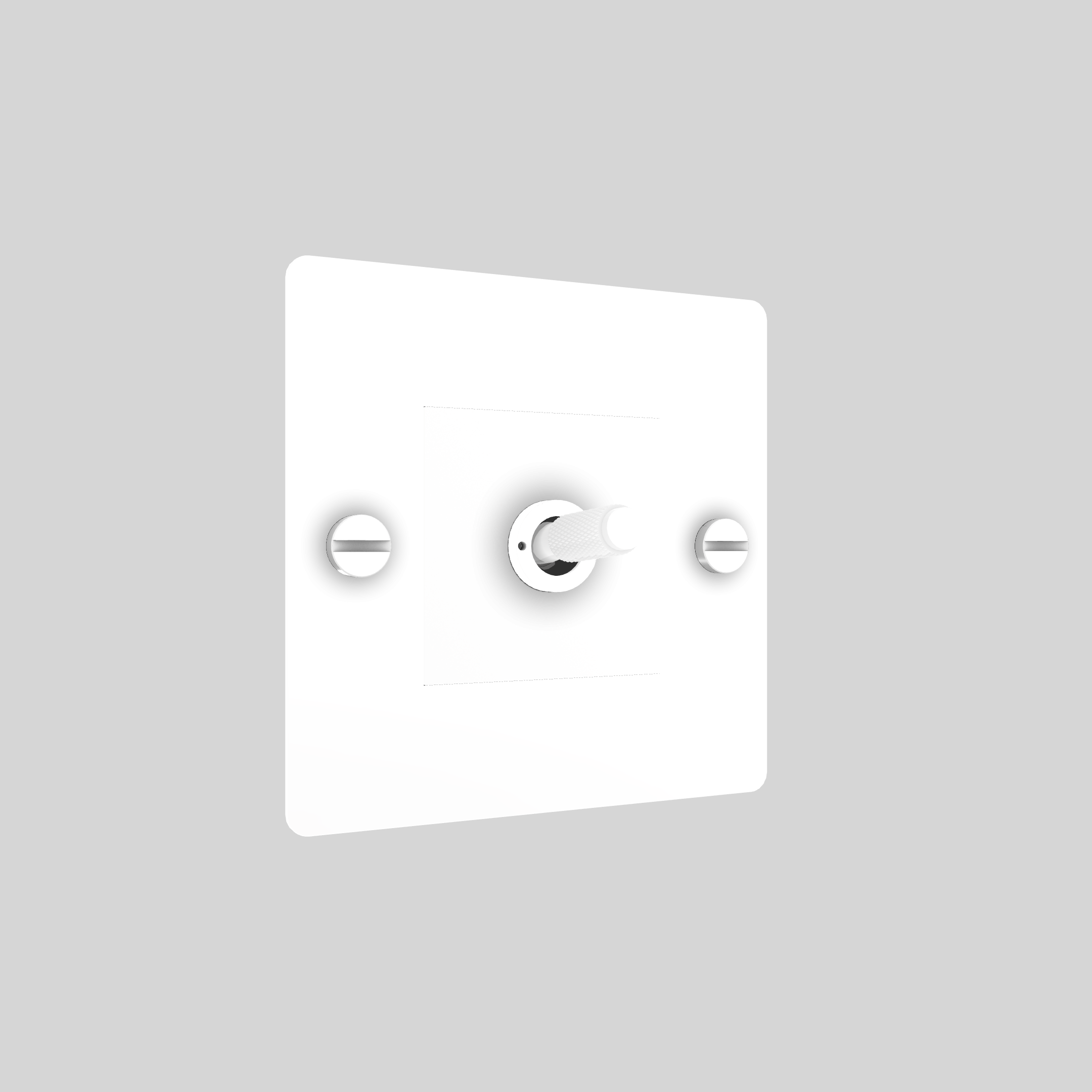1G TOGGLE / RETRACTIVE / WITHOUT LOGO / WHITE / WHITE