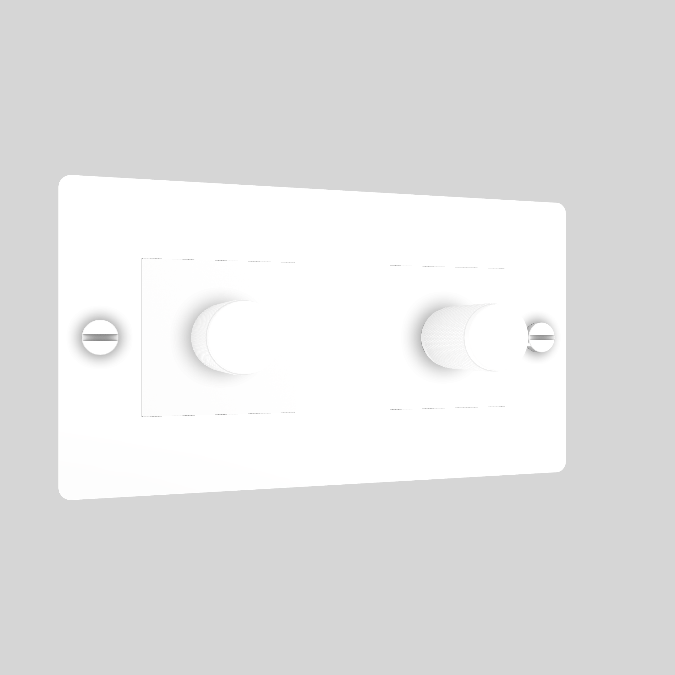 2G DIMMER / CROSS / 250W / WITHOUT LOGO / WHITE / WHITE