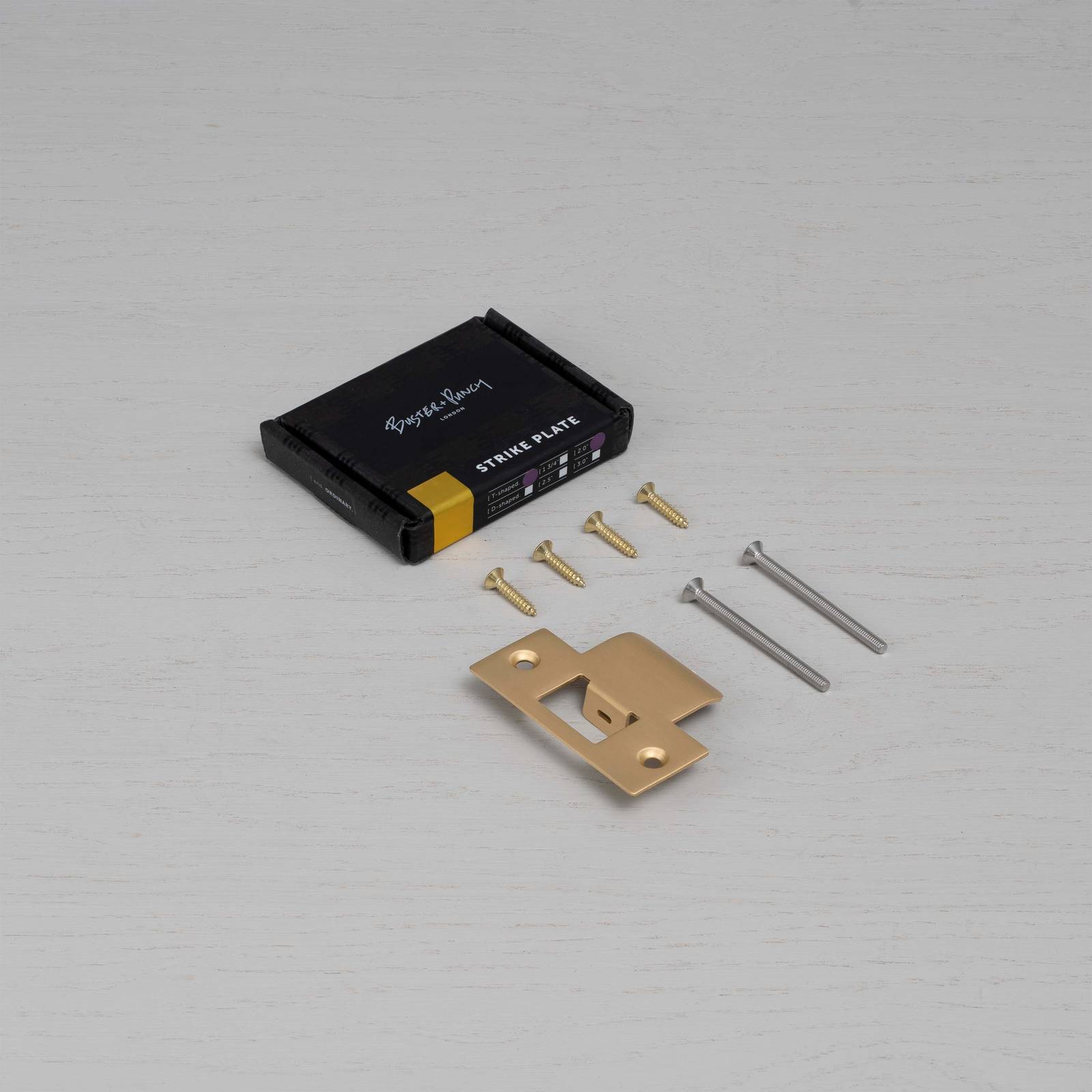 STRIKE PLATE KIT / T SHAPED / 54MM DOOR