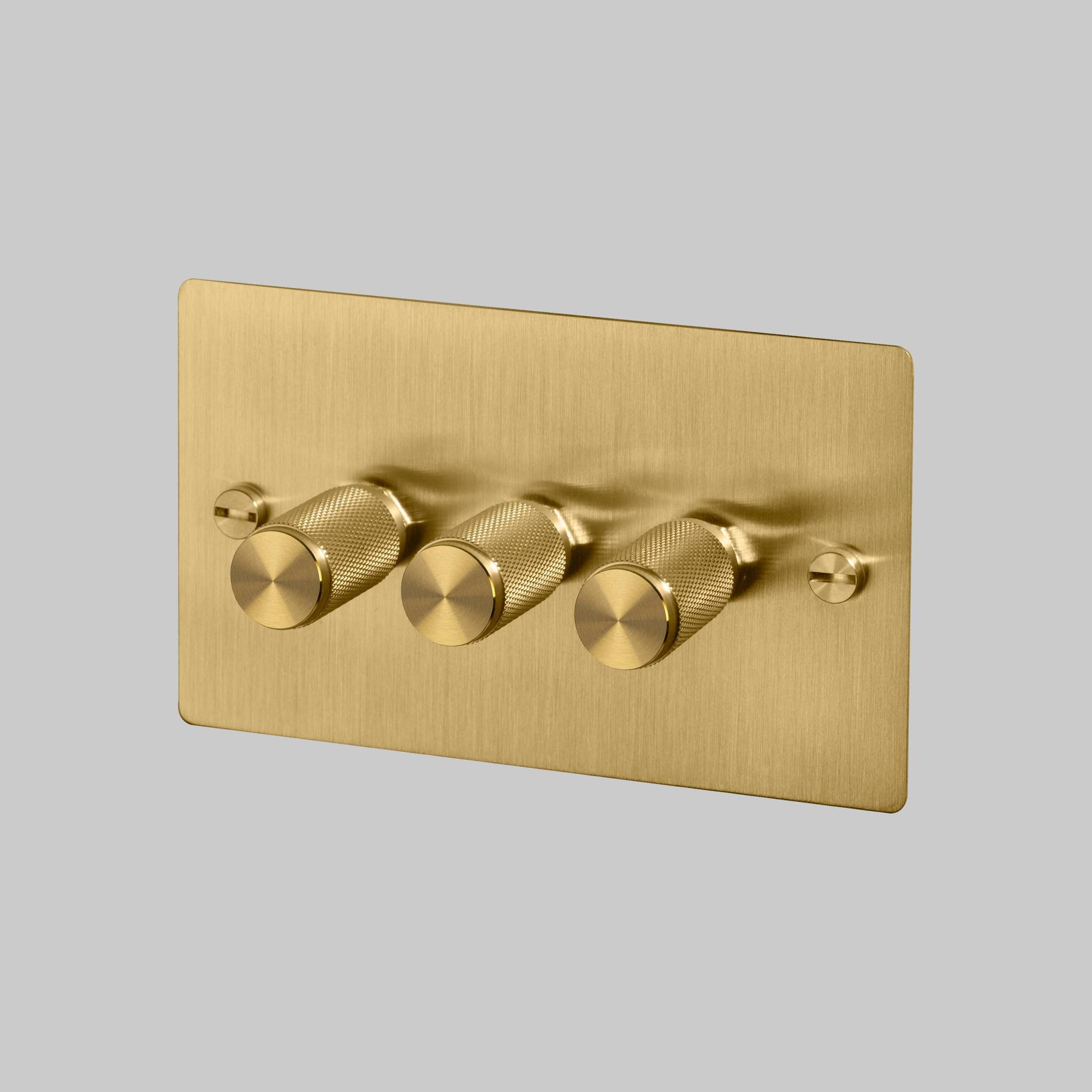 3G DIMMER / CROSS / 120W / BRASS