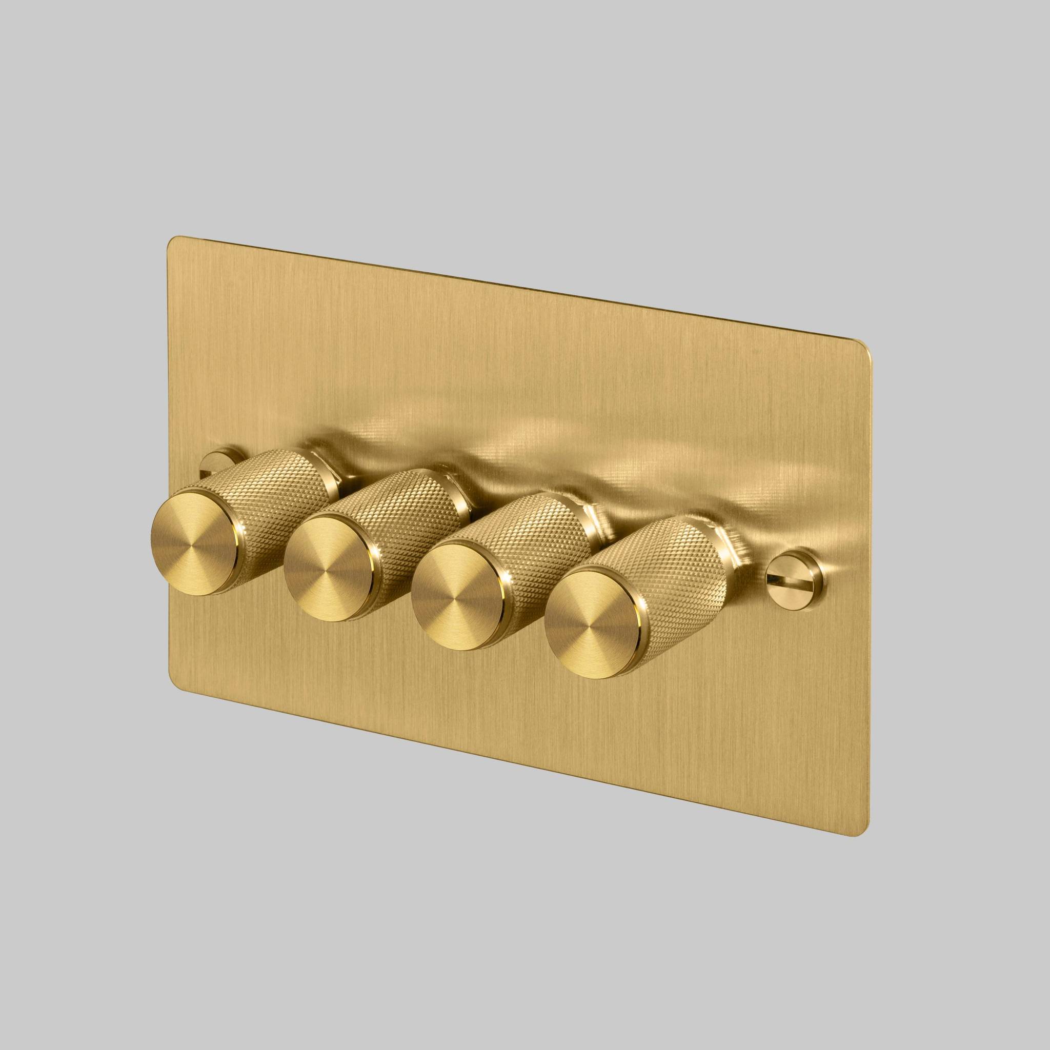 4G DIMMER / CROSS / 120W / BRASS
