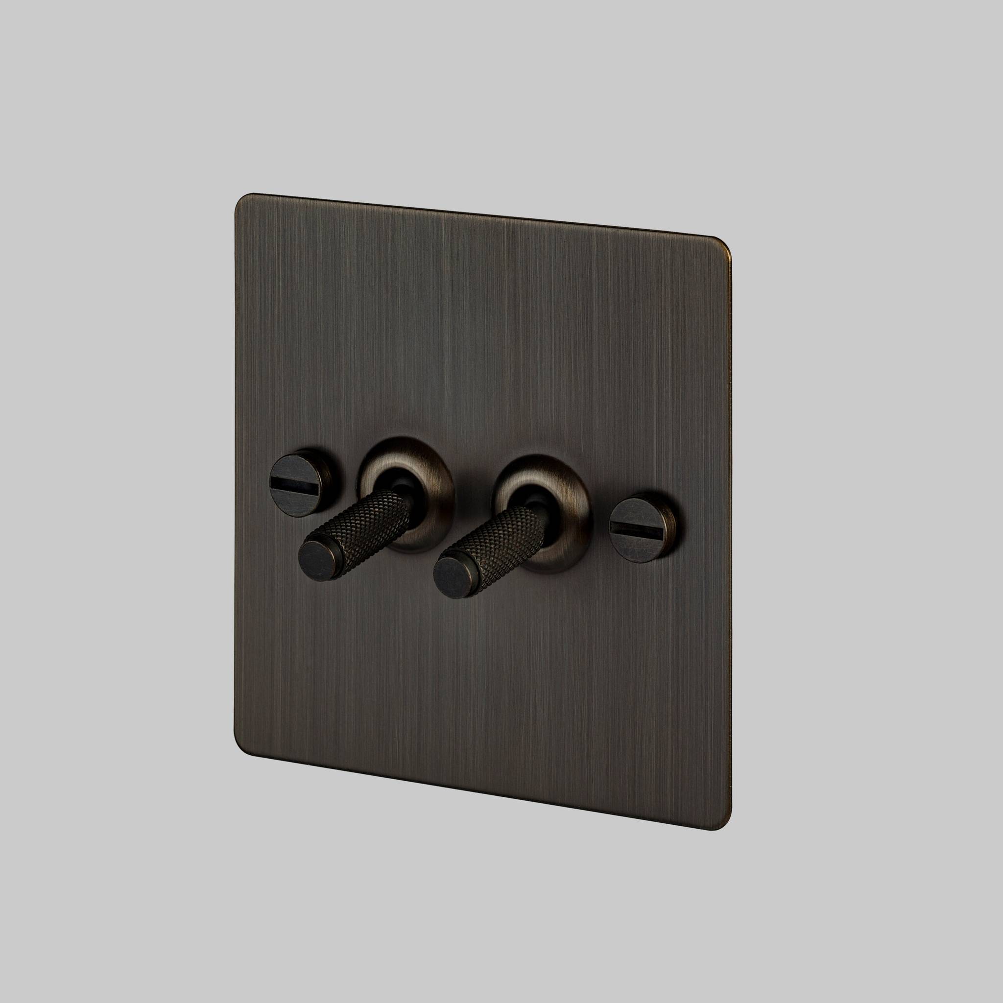 2G TOGGLE / CROSS / SMOKED BRONZE