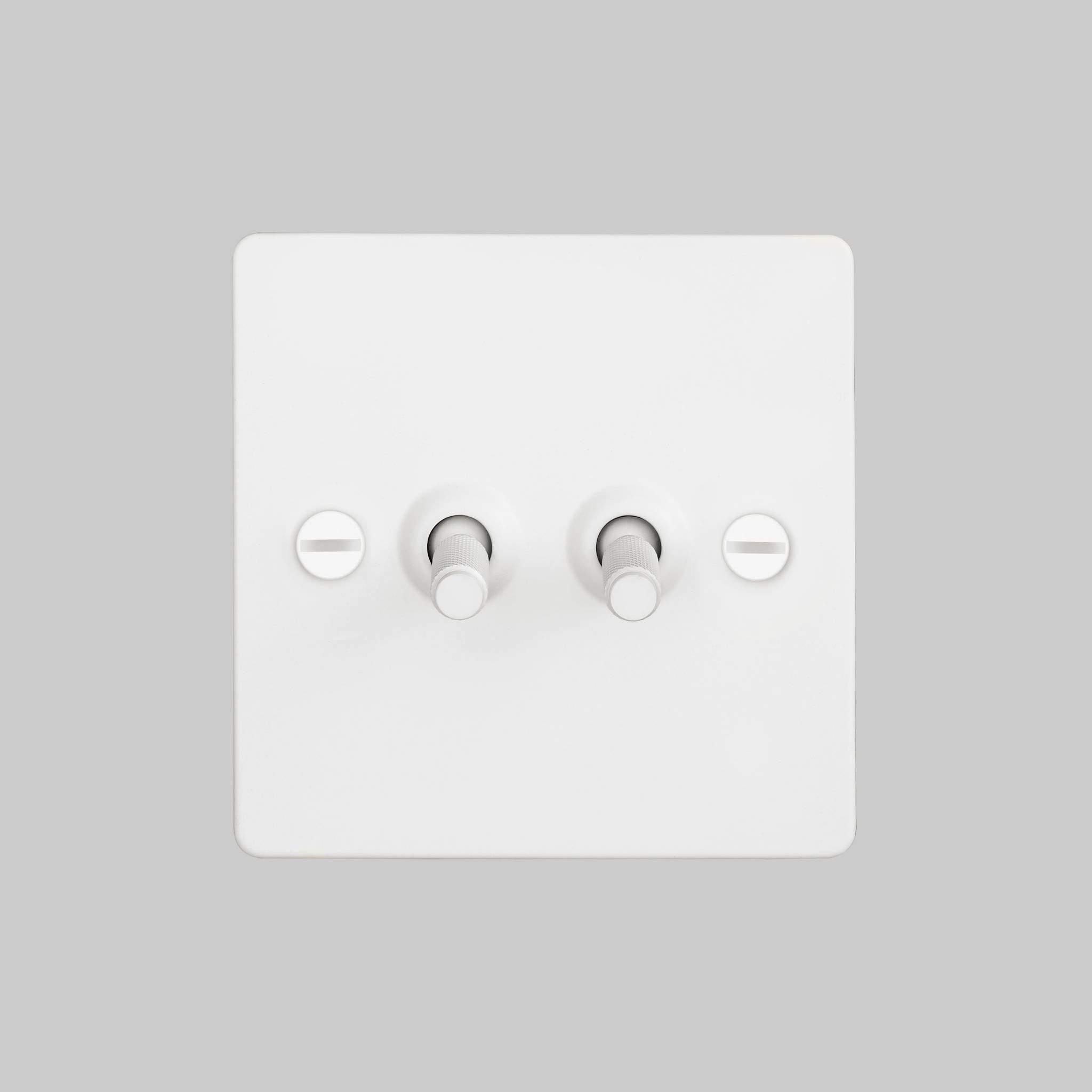 2G TOGGLE / CROSS /  WHITE